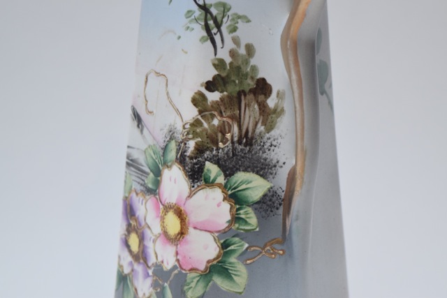Royal Nippon Nishiki Porcelain Amphora Vase