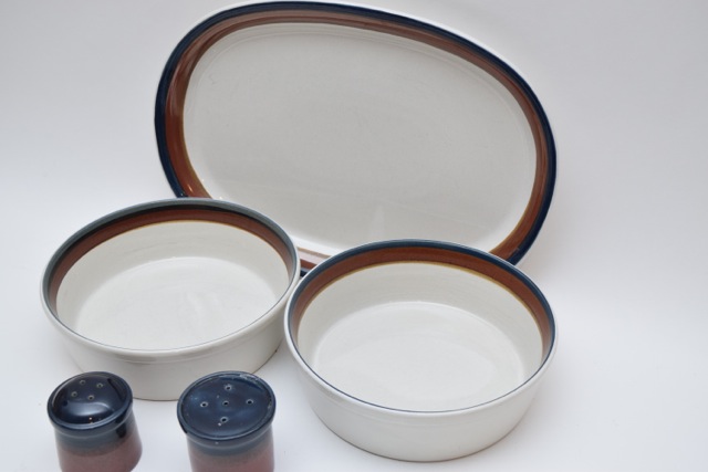 Ben Seibel Designed Mikasa Potter's Art "Fire Song" Serving Ware