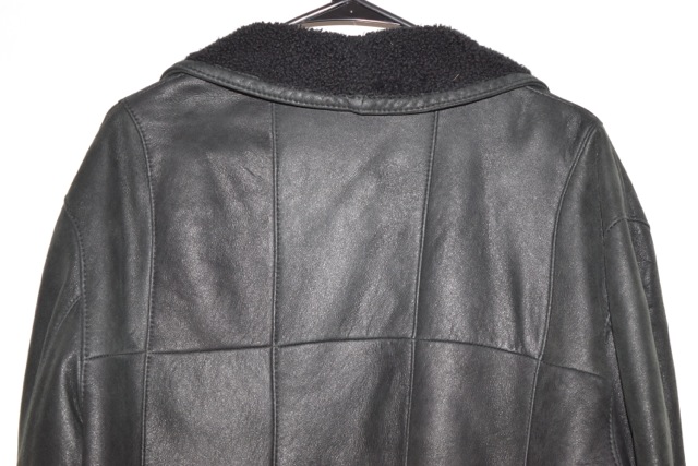 Men's Christ Black Lambskin Shearling Coat