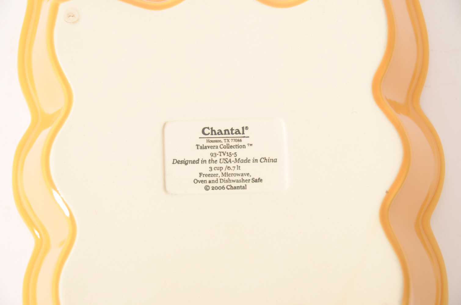 Three Chantal Baking and Serving Dishes