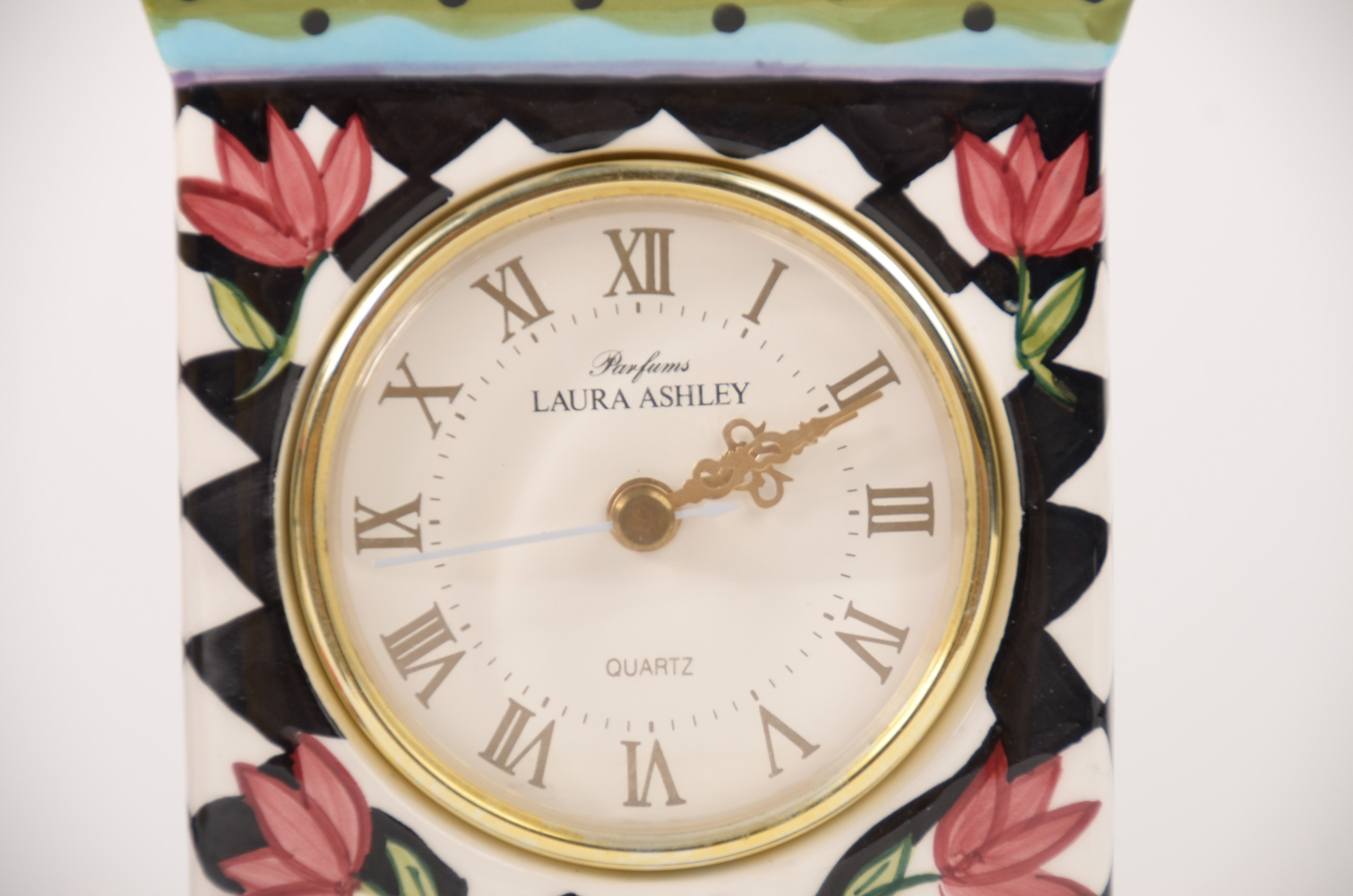 Laura Ashley Clock with Amber Rose Pitcher