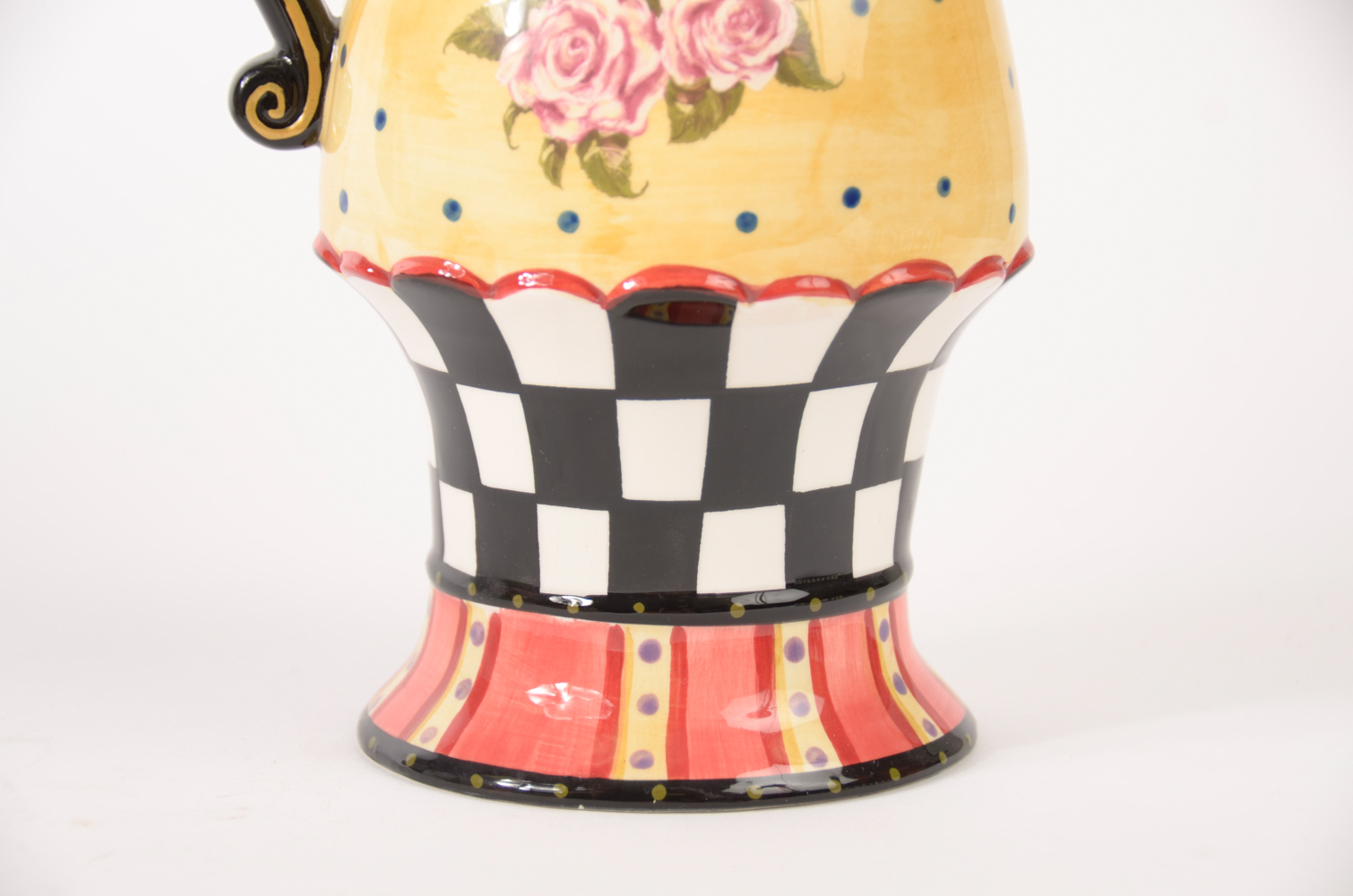 Laura Ashley Clock with Amber Rose Pitcher