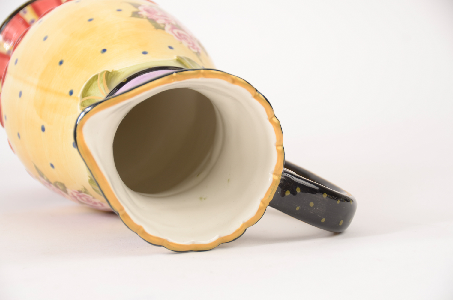 Laura Ashley Clock with Amber Rose Pitcher