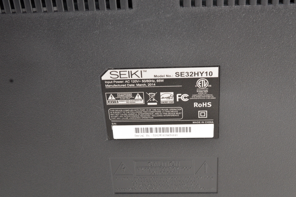 Seiki Flat Screen Television