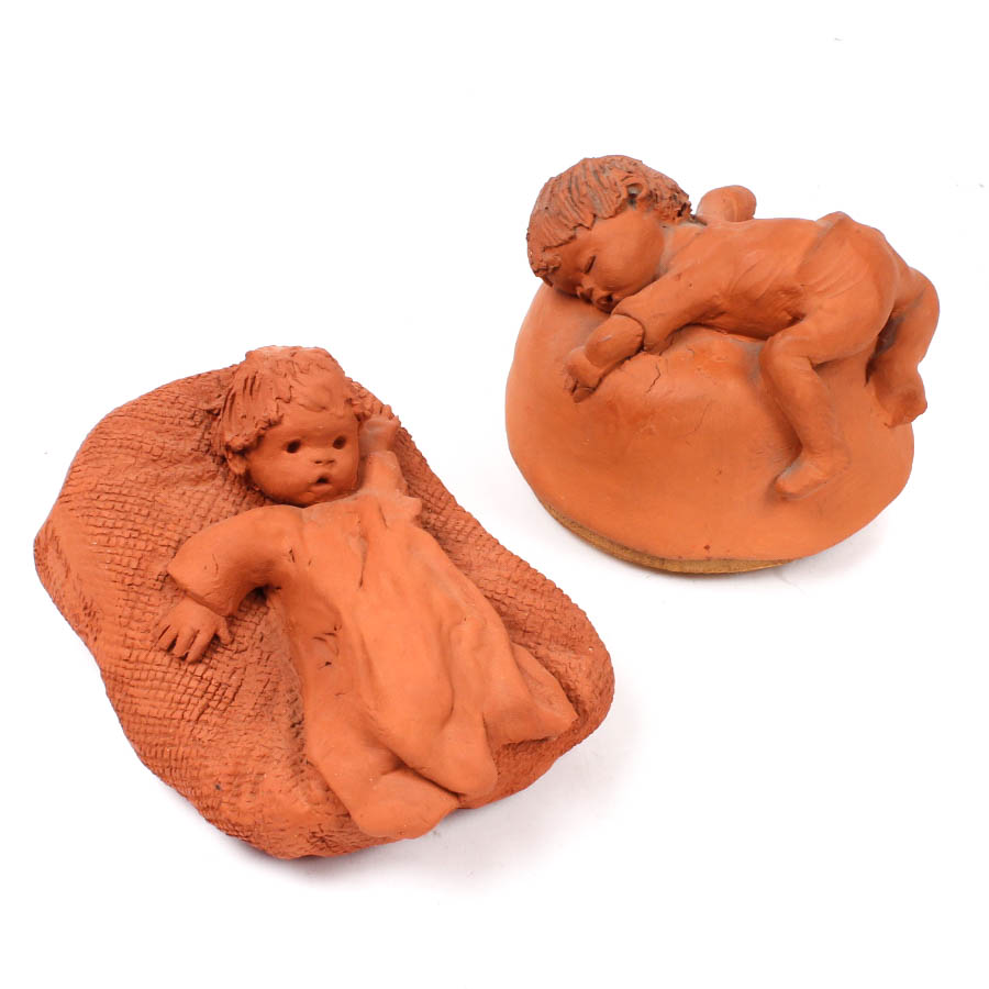 Ann Entis Terracotta Sculptures