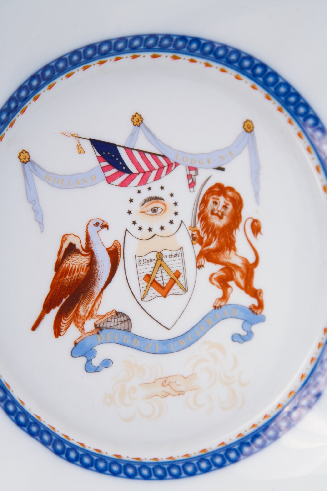 Collection of Masonic Porcelain