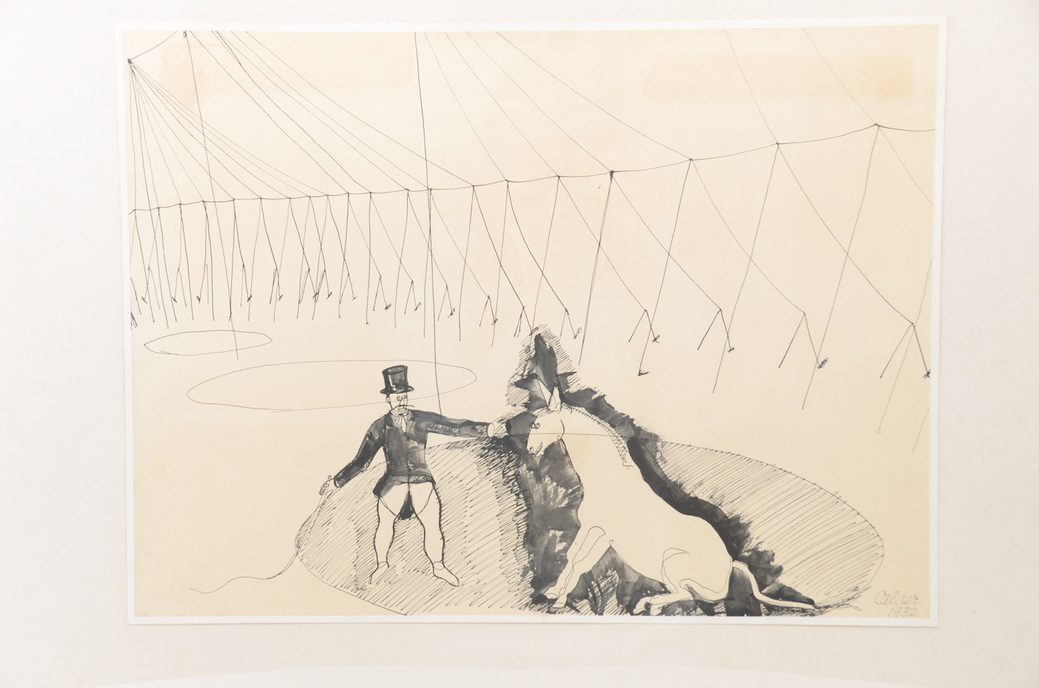 Print After Alexander Calder "Circus Ringmaster"