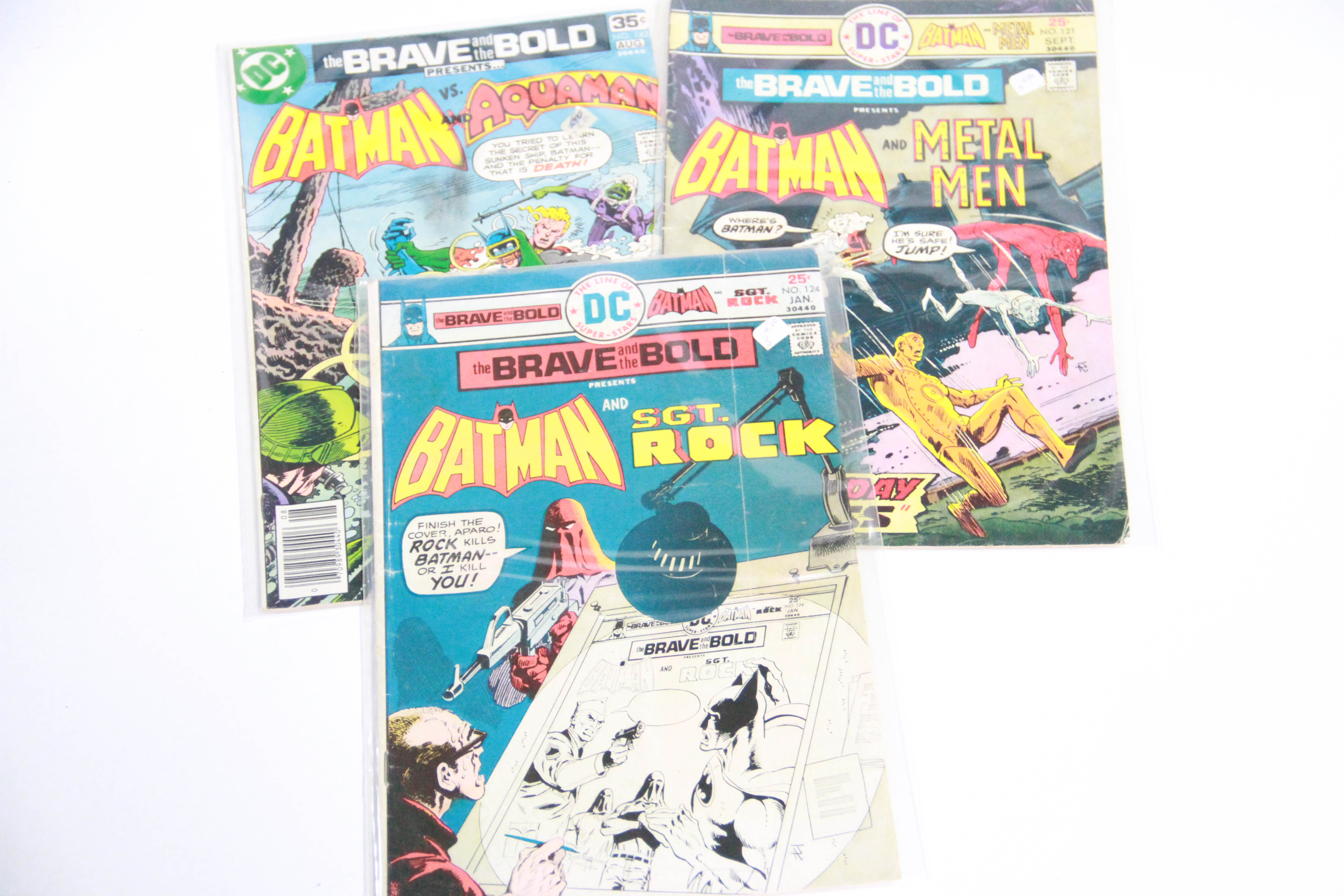Bronze Age DC Comics "The Brave and the Bold" Comic Books Featuring Batman