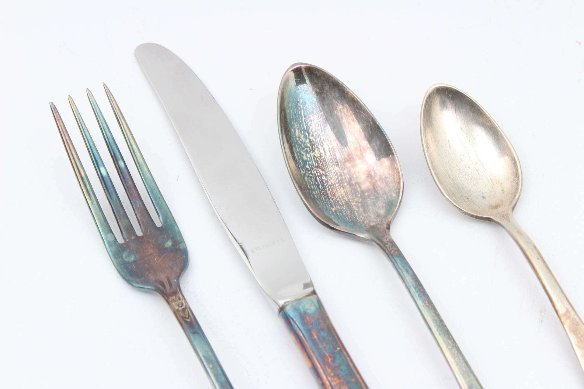 Collection of Antique Plated Silver Cutlery