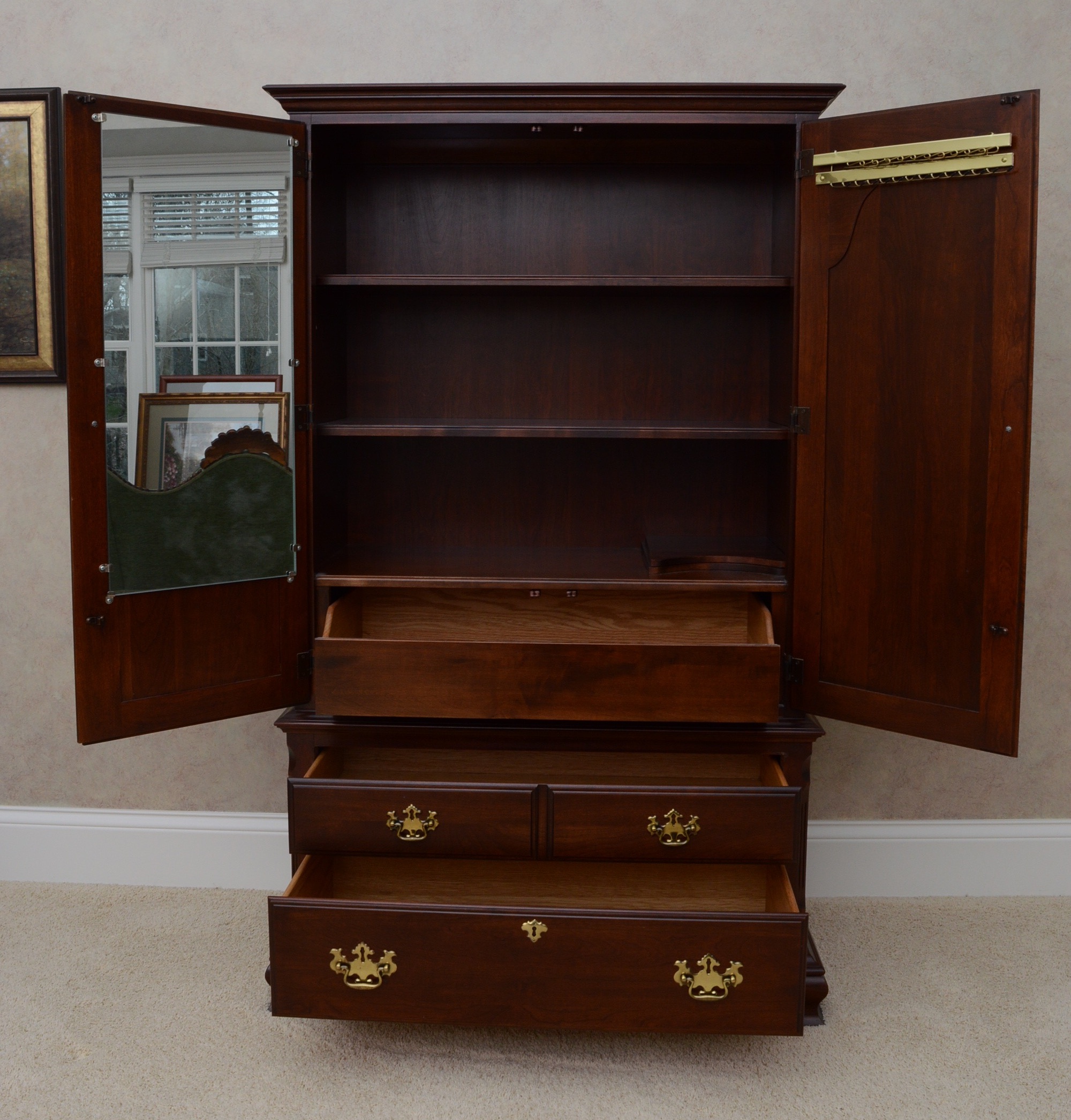 Pennsylvania House Cherry Highboy Dresser