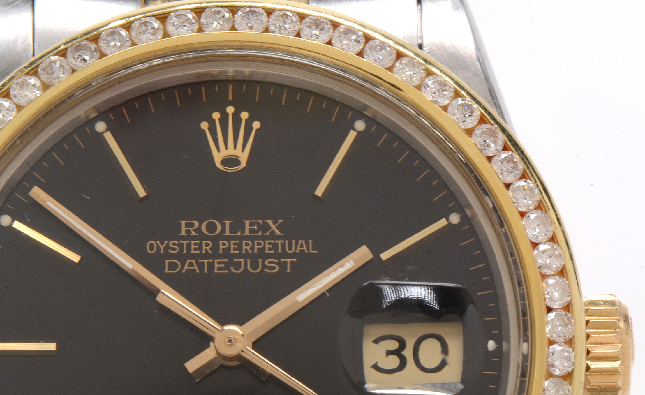 Rolex Datejust Two-Tone 18K Yellow Gold Watch