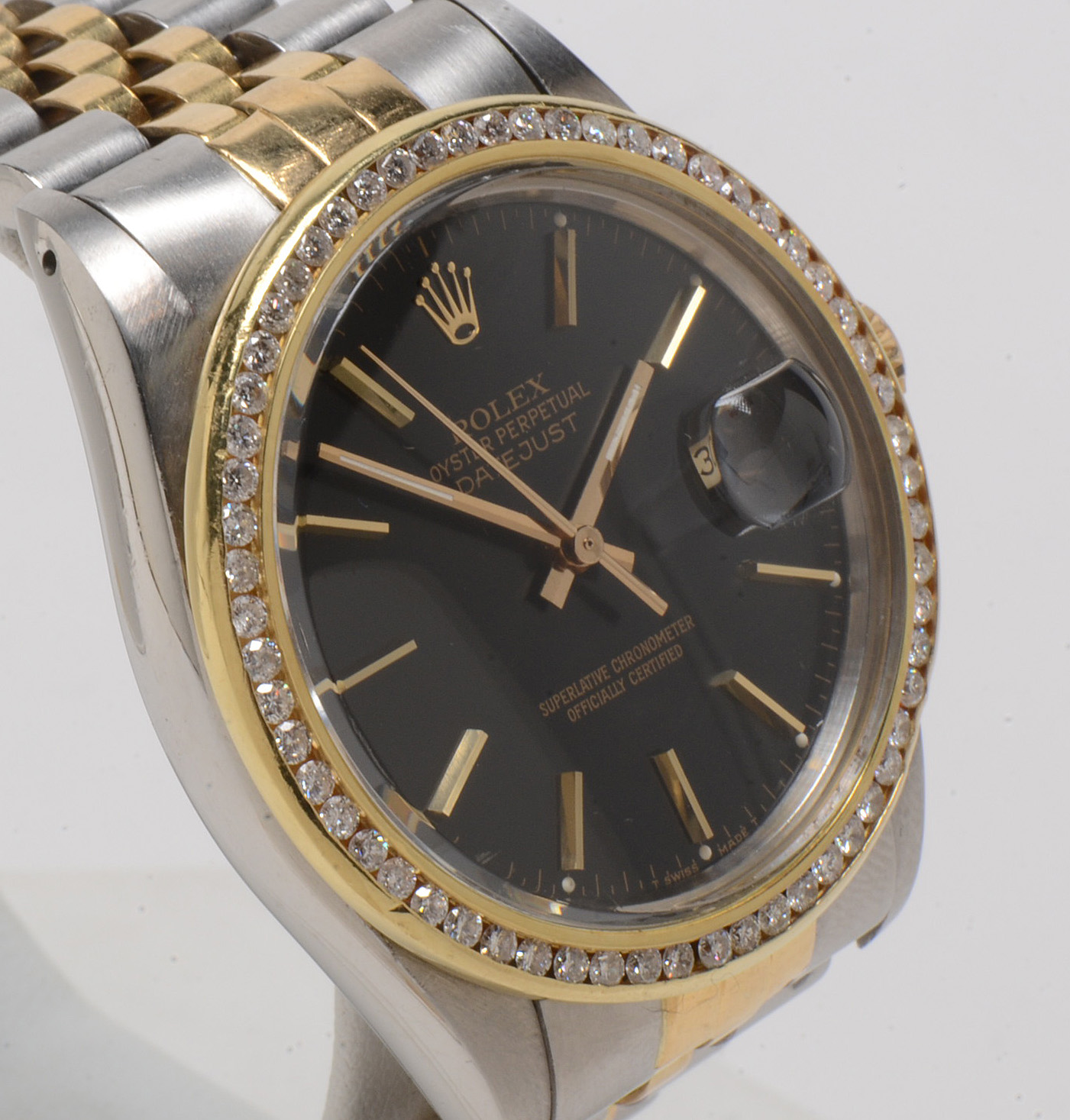 Rolex Datejust Two-Tone 18K Yellow Gold Watch