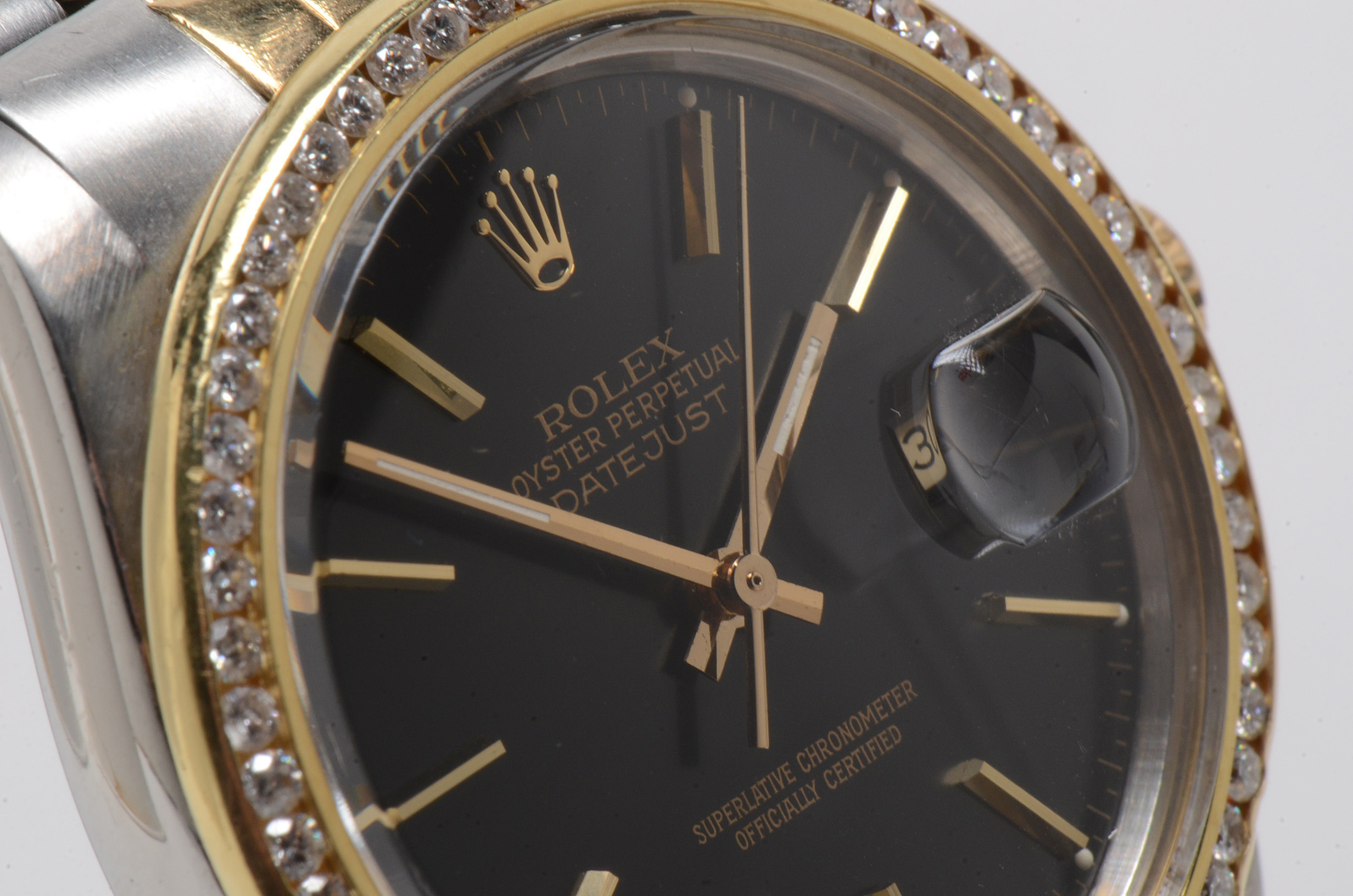 Rolex Datejust Two-Tone 18K Yellow Gold Watch