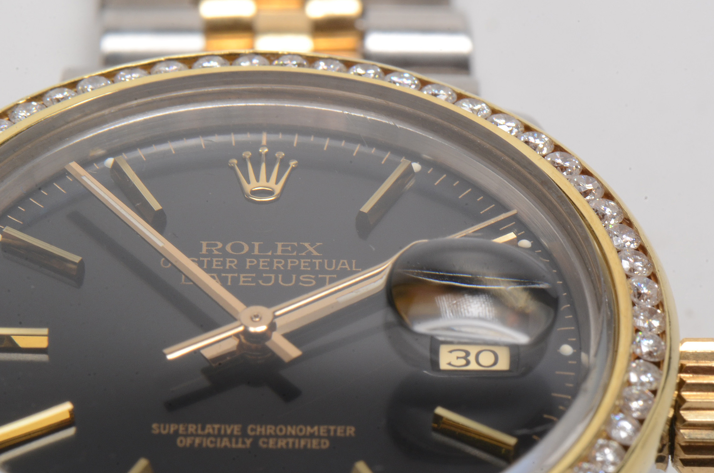 Rolex Datejust Two-Tone 18K Yellow Gold Watch