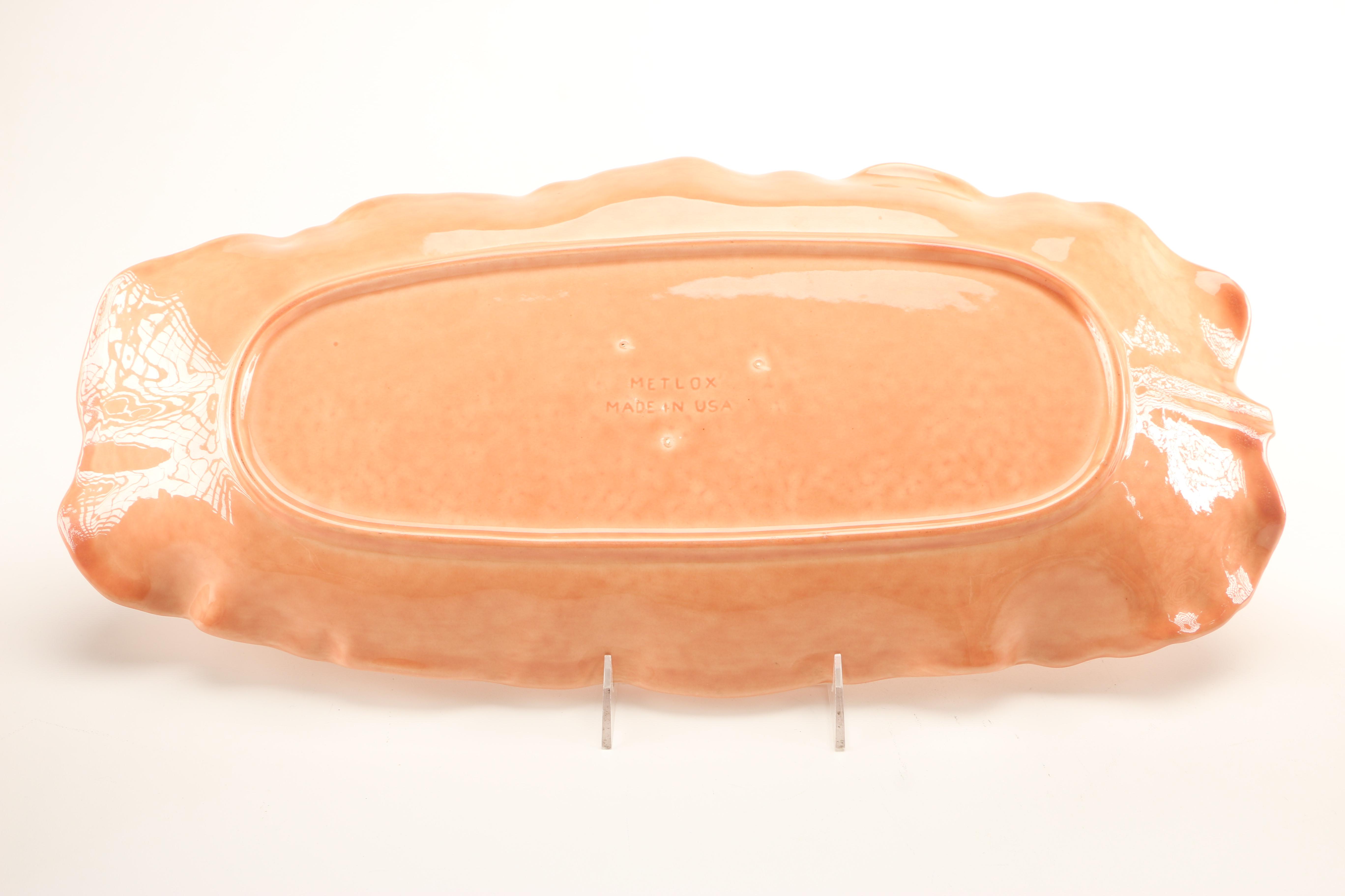 Lotus "Metlox" Hand Crafted Majolica Dinnerware