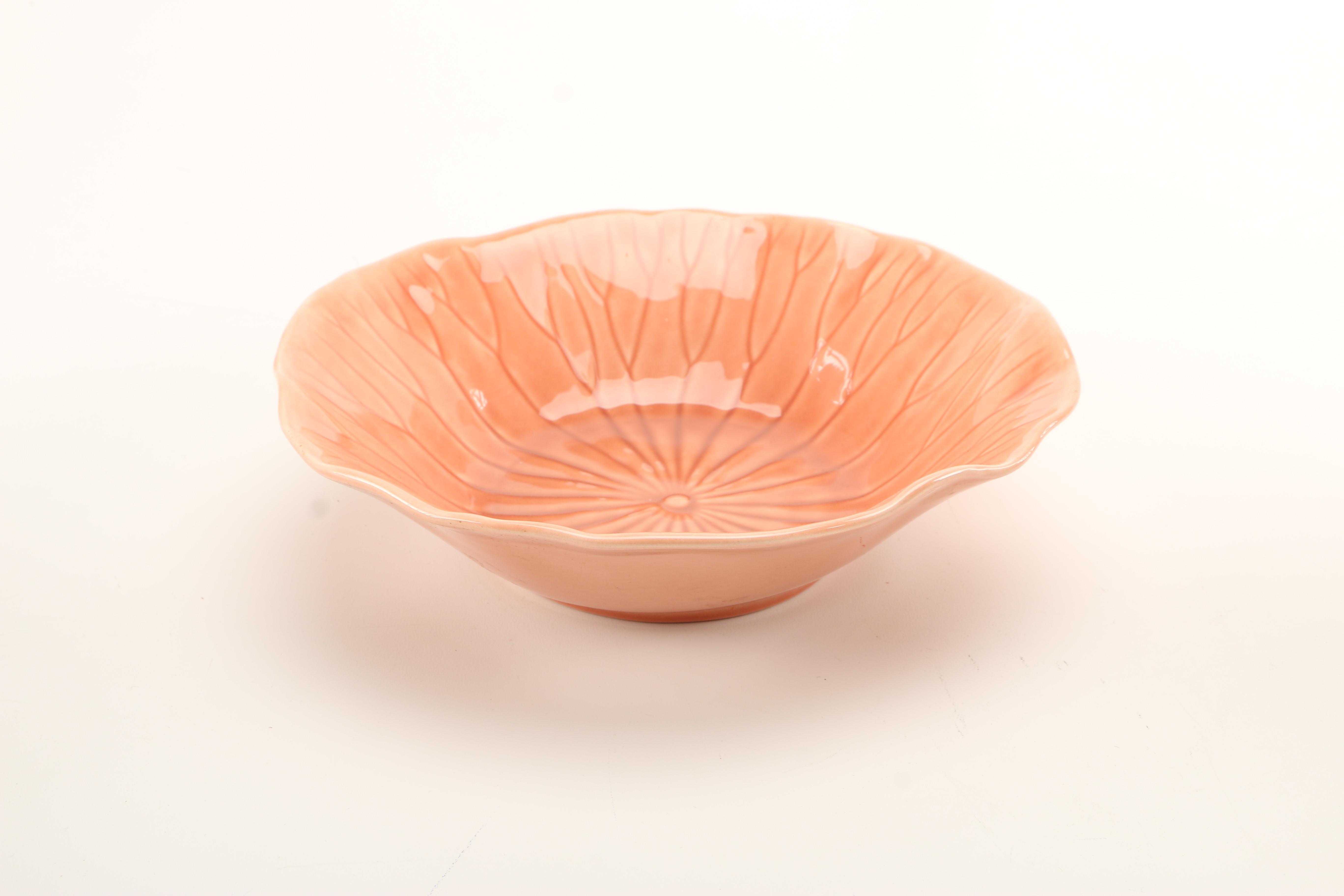 Lotus "Metlox" Hand Crafted Majolica Dinnerware