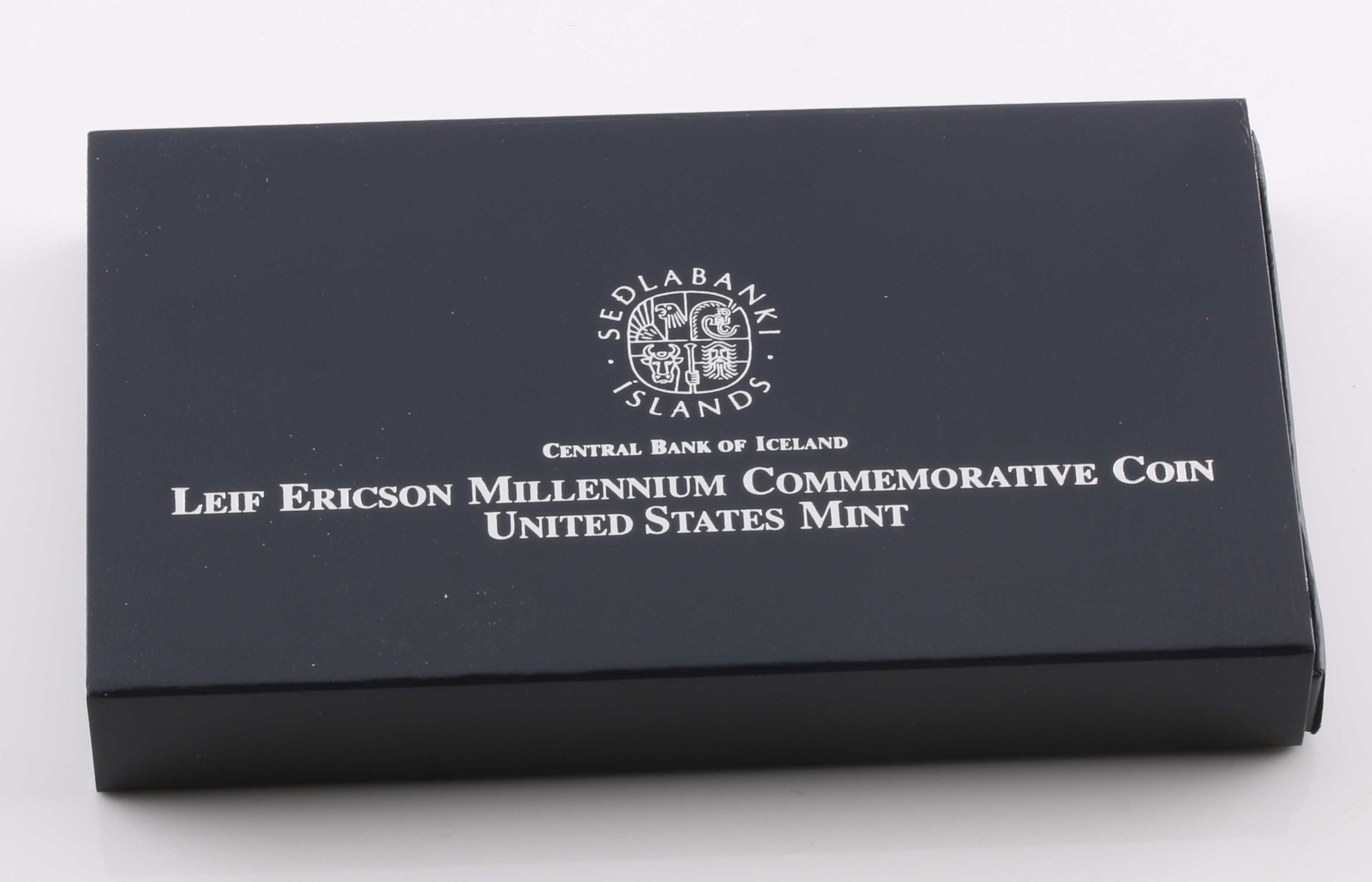 2000 Leif Ericson Millennium Commemorative Silver Proof Coin