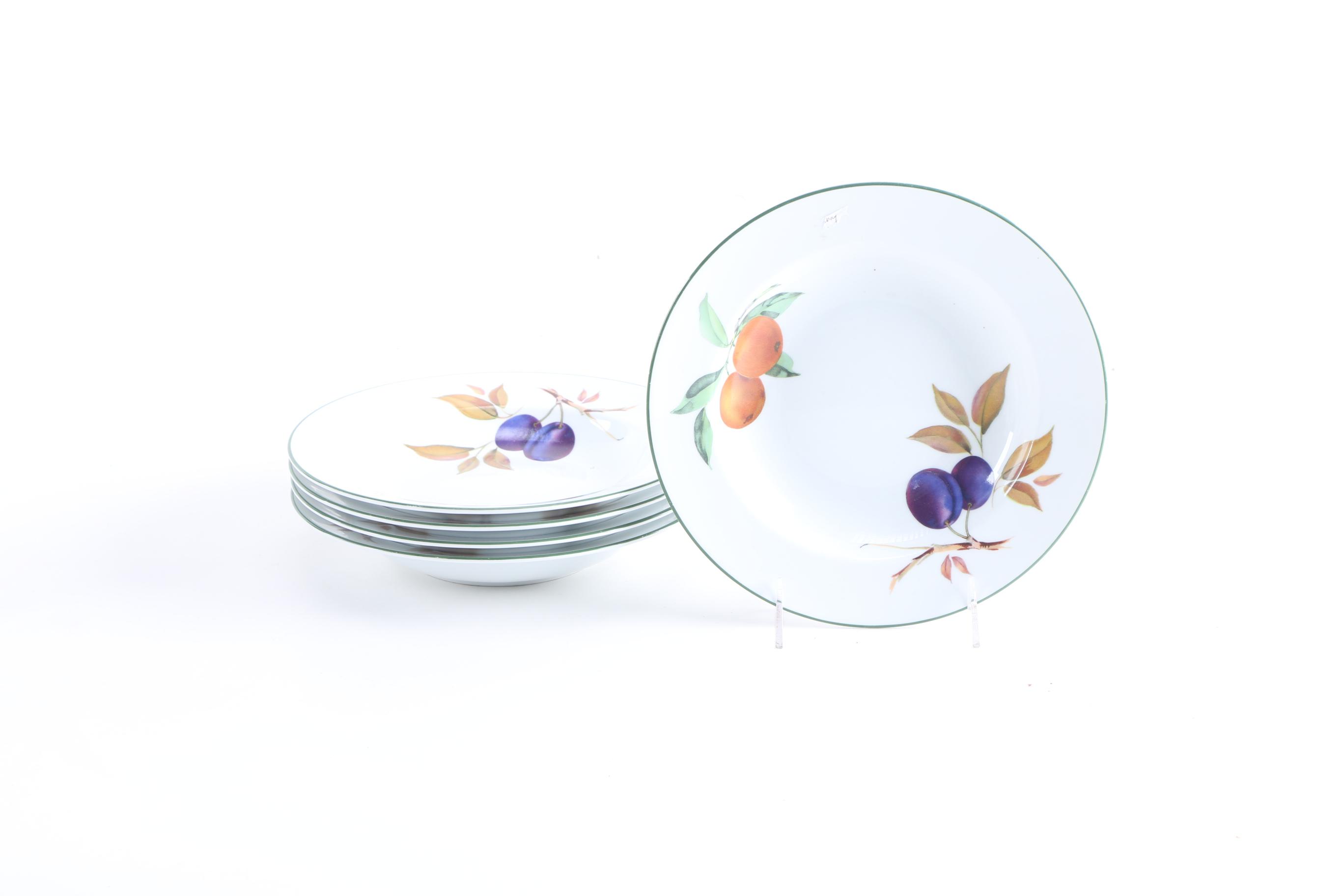 Royal Worchester "Evesham" Porcelain Tableware