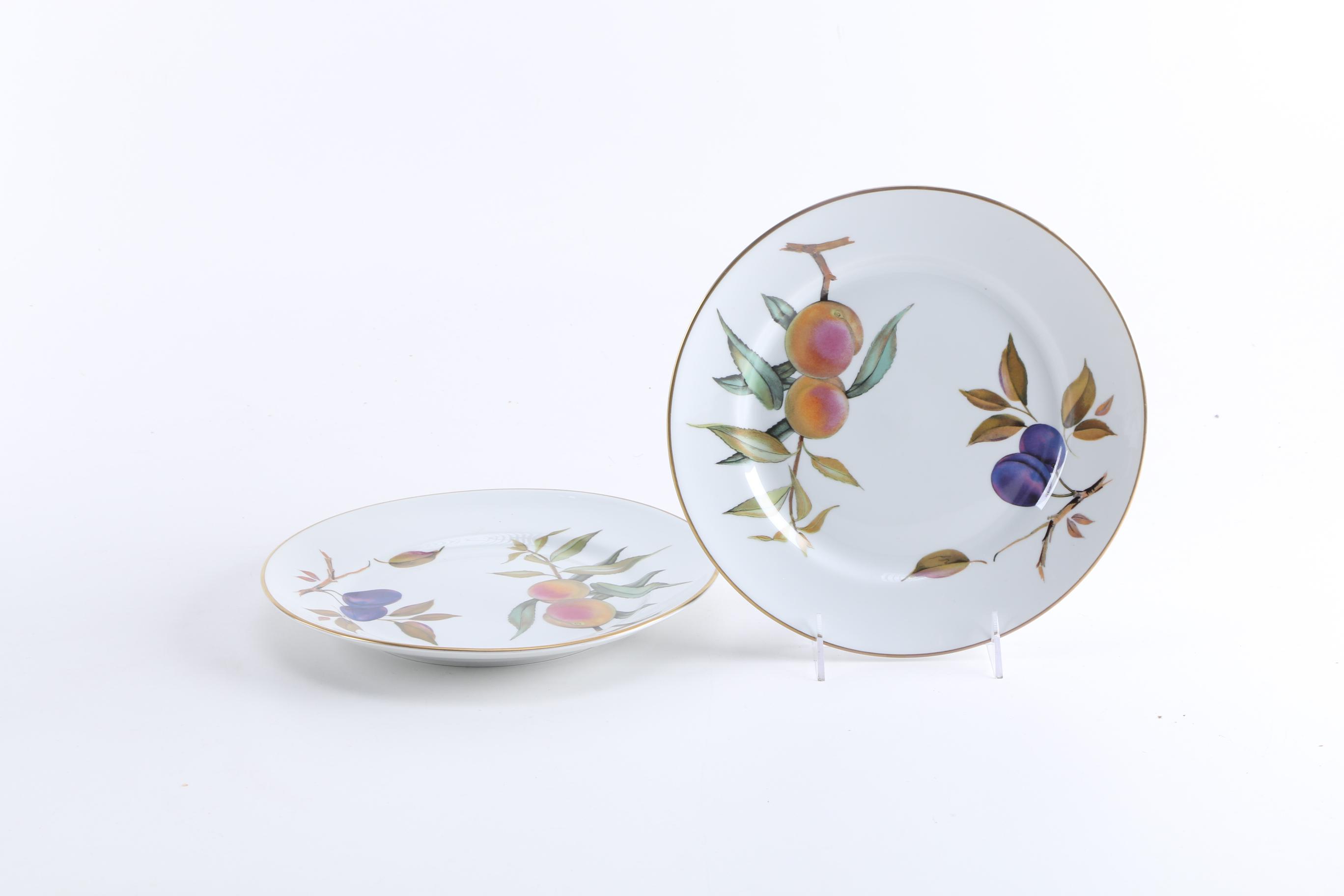 Royal Worchester "Evesham" Porcelain Tableware