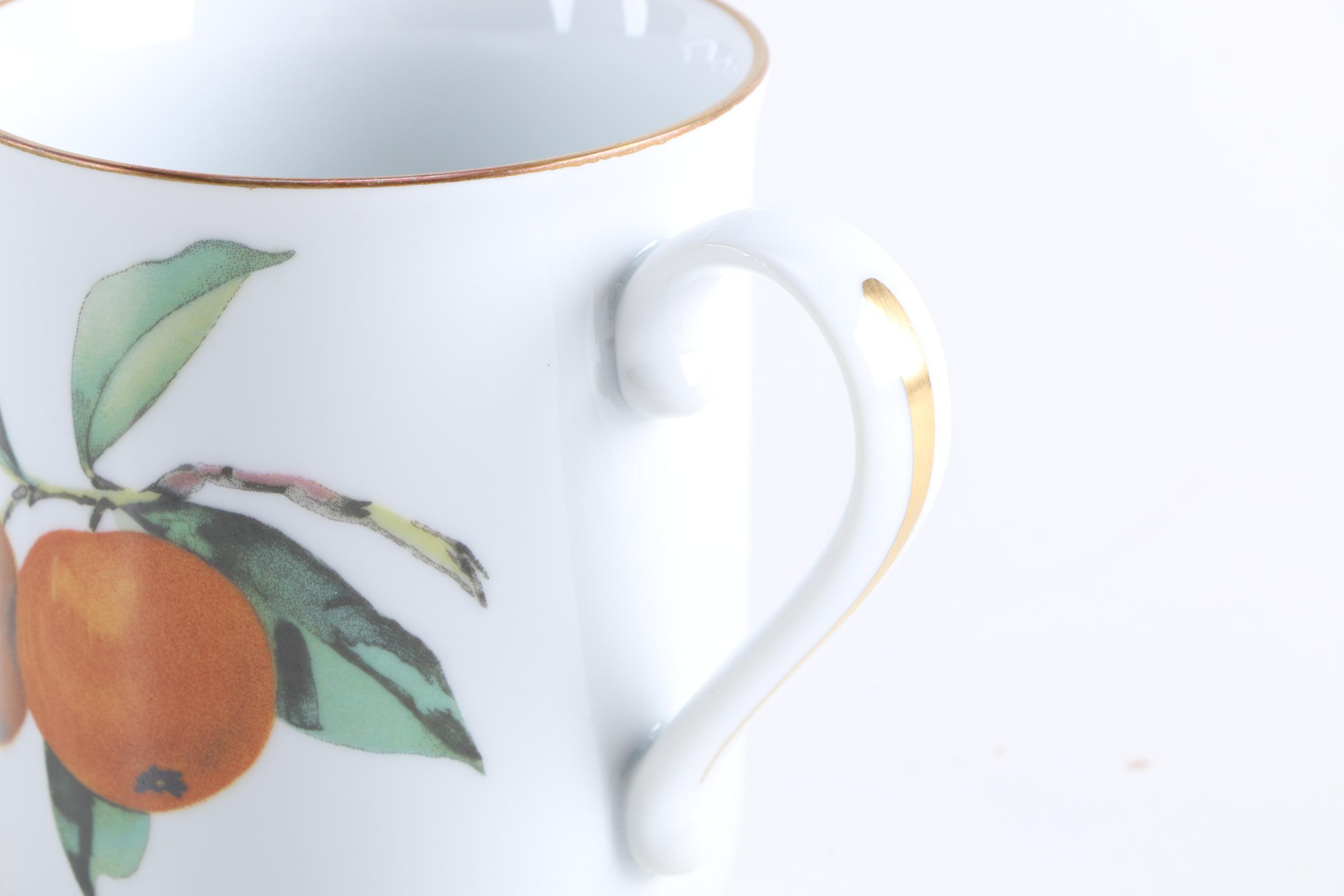 Royal Worchester "Evesham" Porcelain Tableware