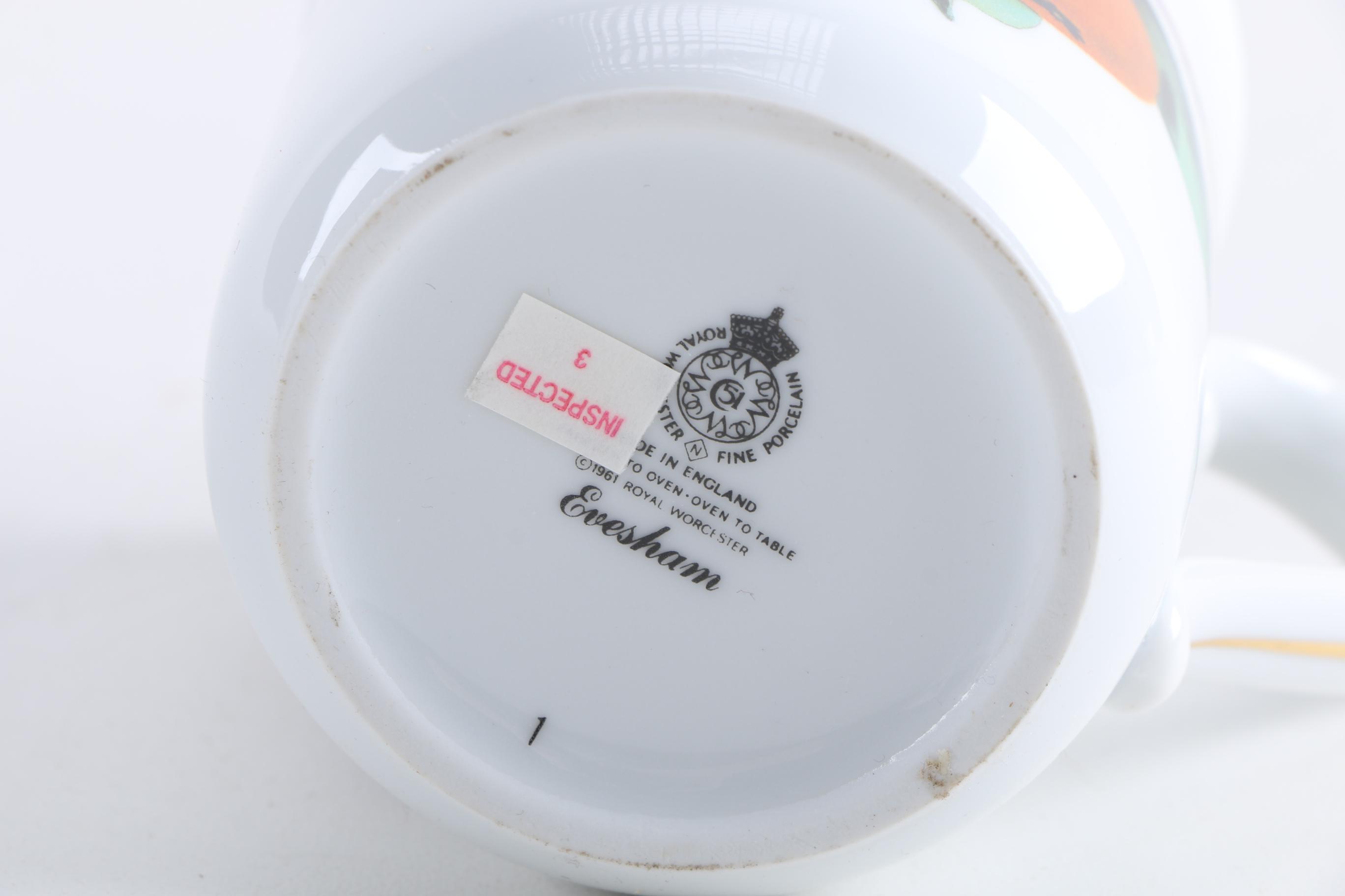 Royal Worchester "Evesham" Porcelain Tableware