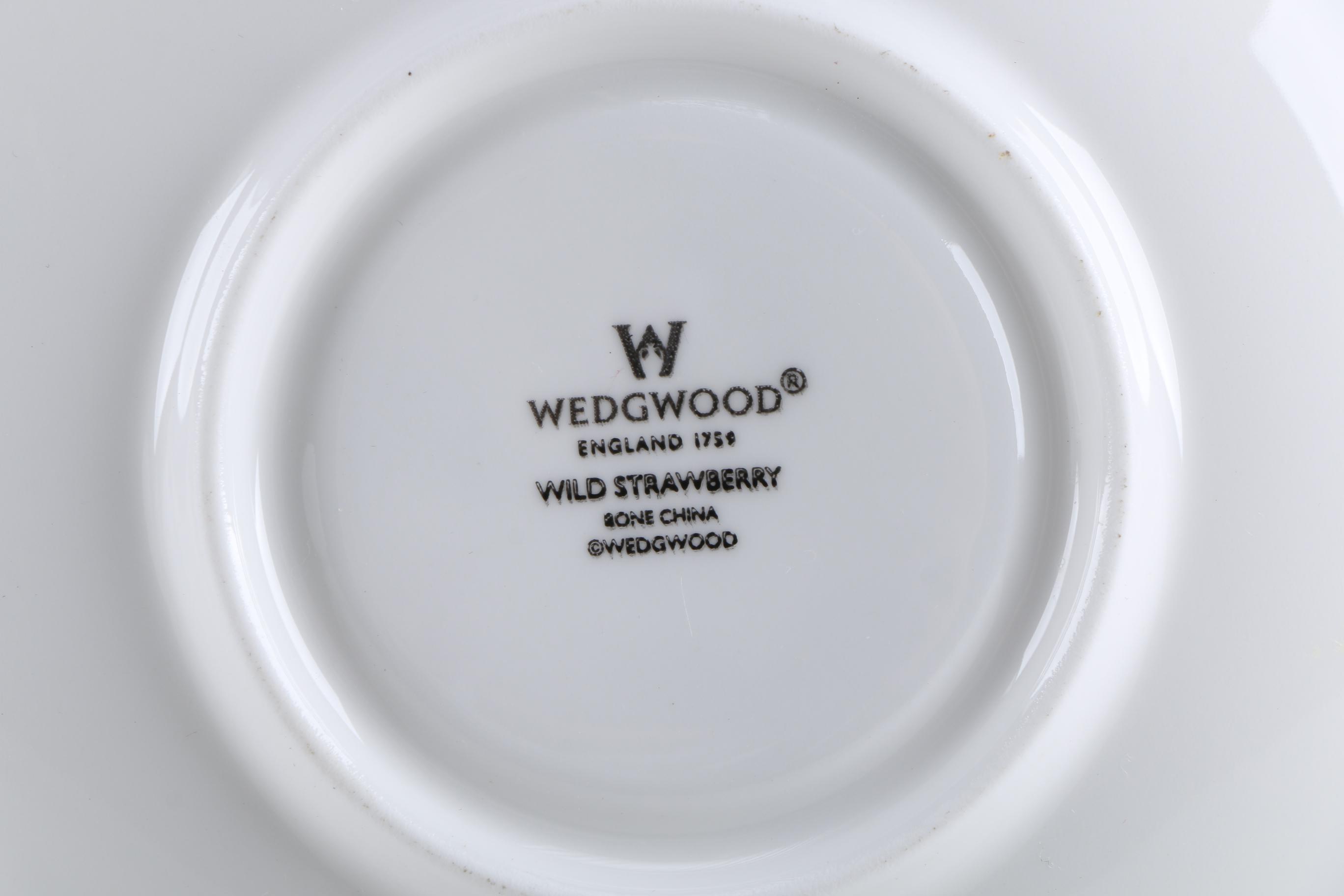 Wedgwood "Wild Strawberry" China Tableware