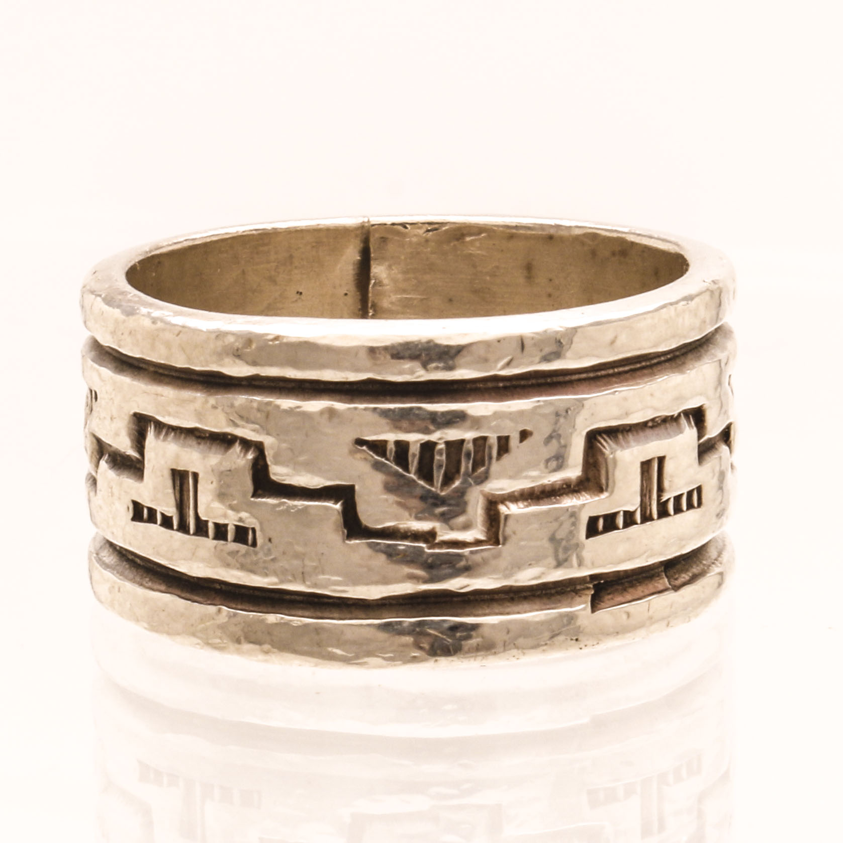 Troy Laner  Navajo Sterling Silver Ring
