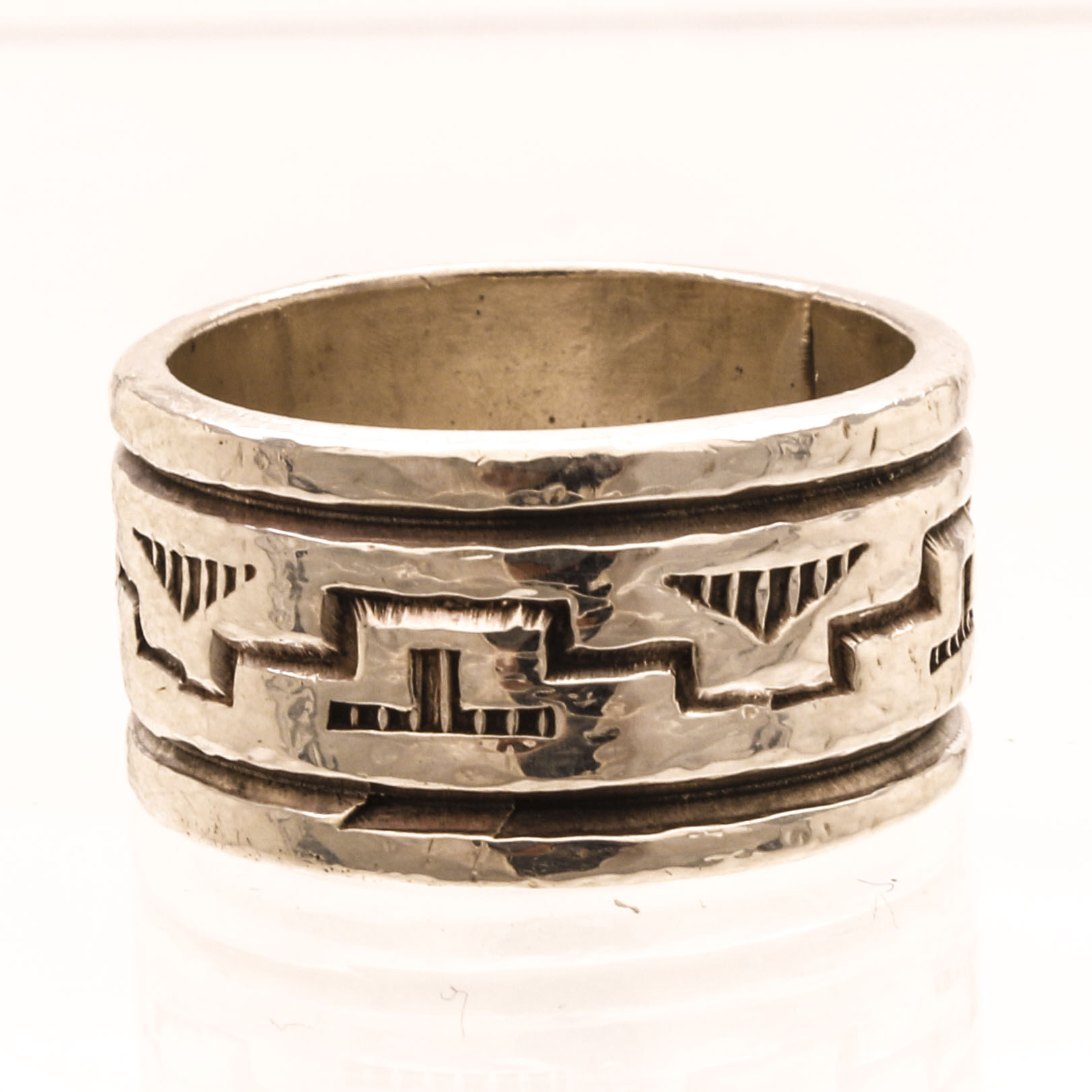 Troy Laner  Navajo Sterling Silver Ring