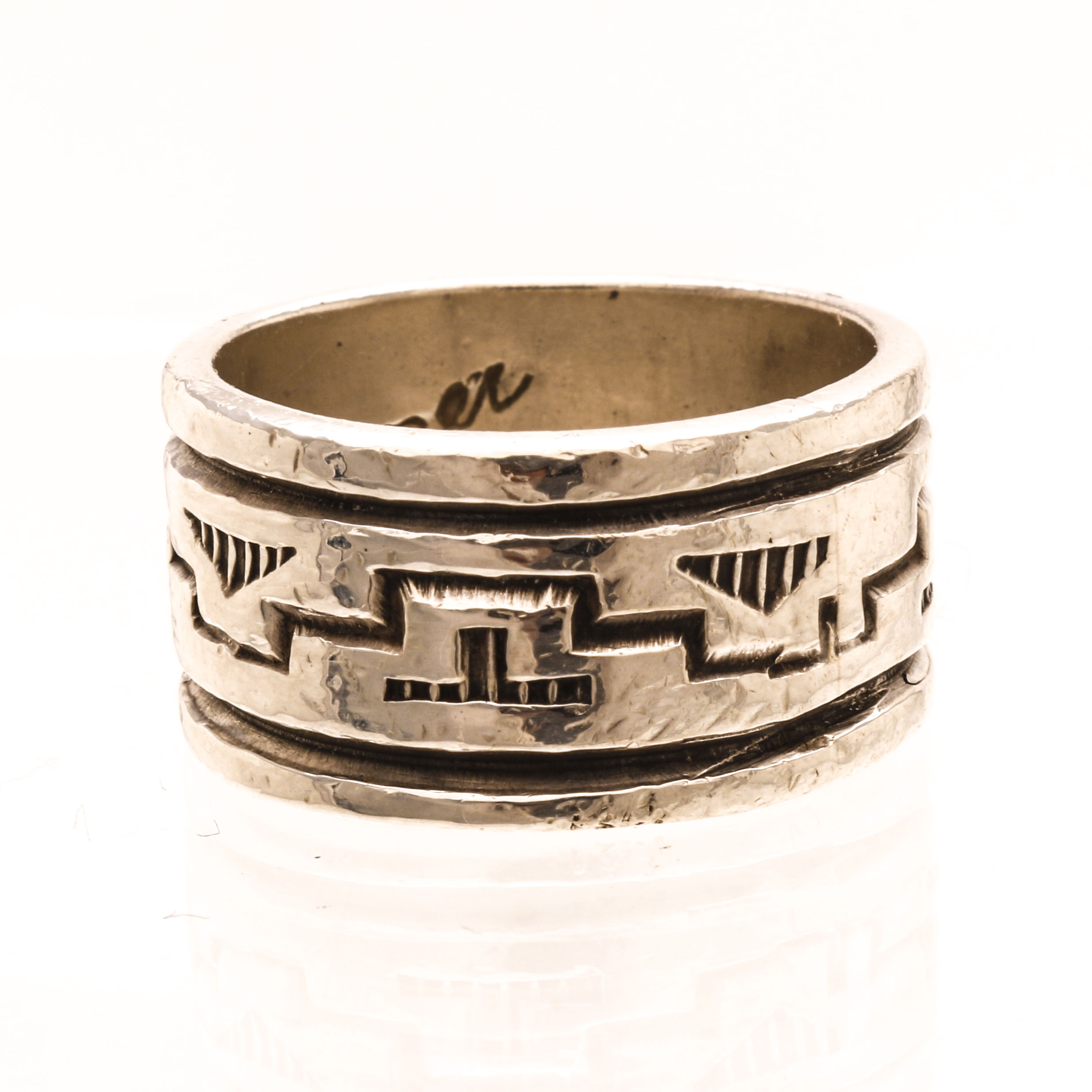 Troy Laner  Navajo Sterling Silver Ring
