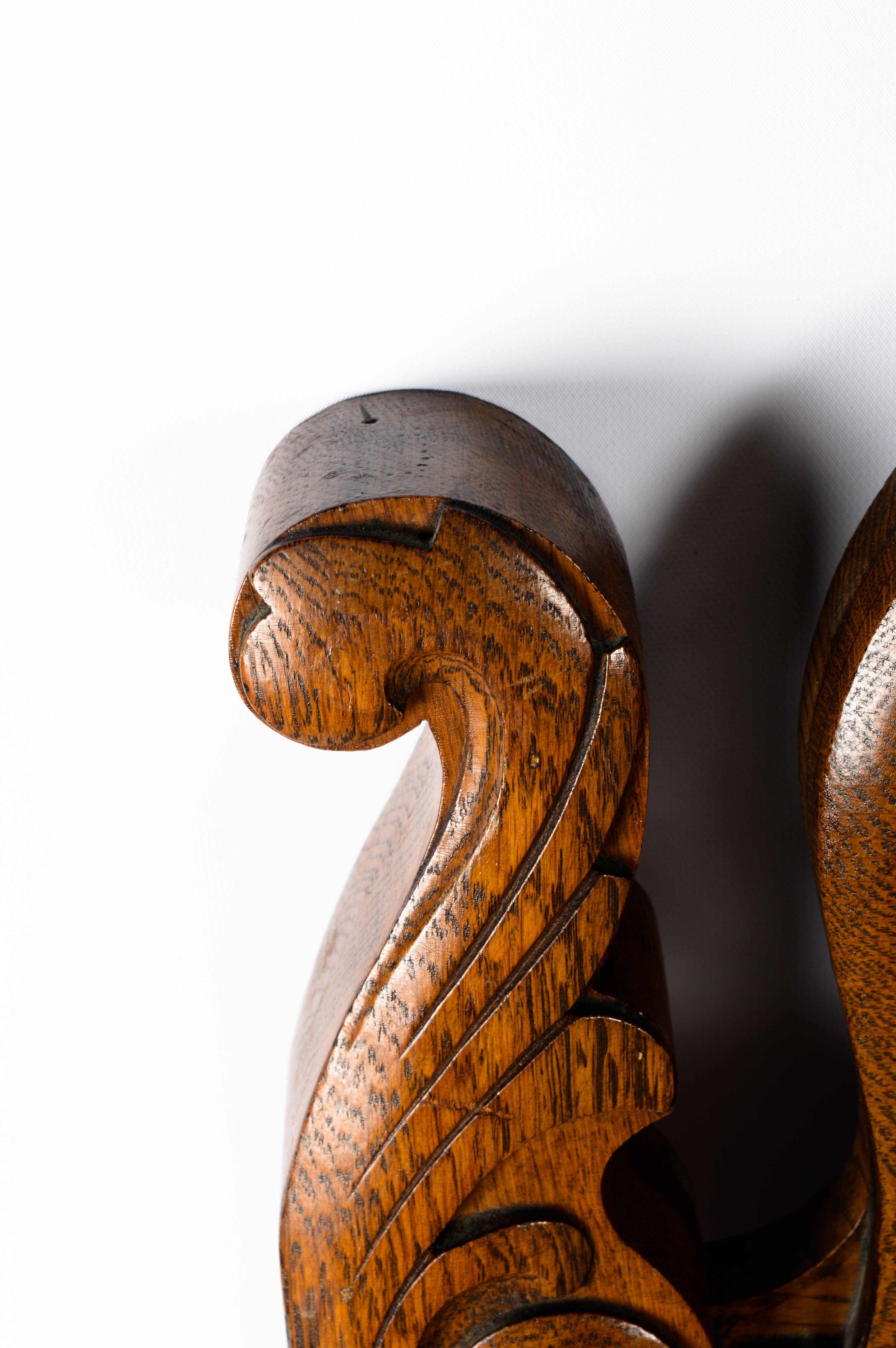 Antique Oak Headboard