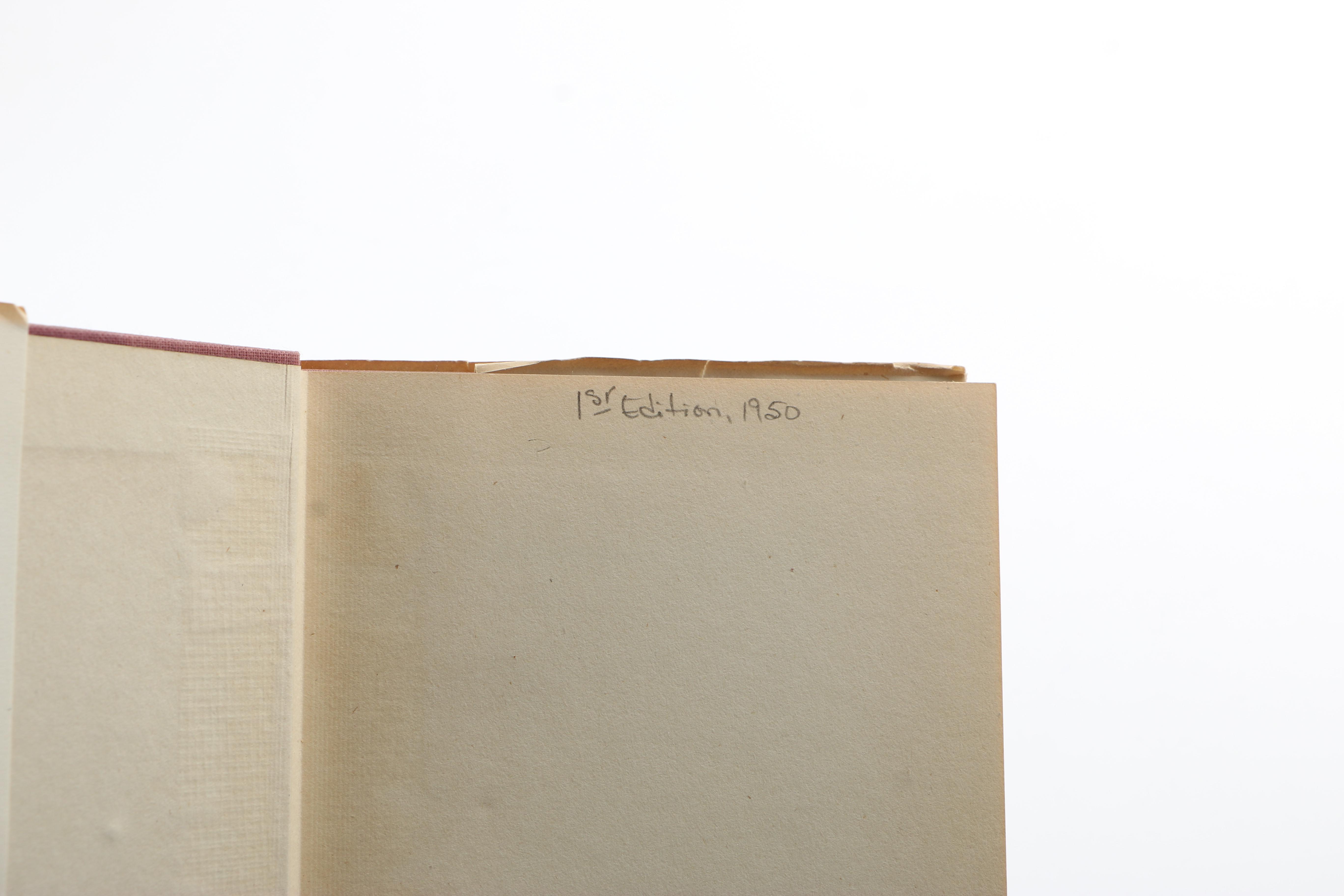 1950 First English Edition of "The Captain's Death Bed and Other Essays" by Virginia Woolf