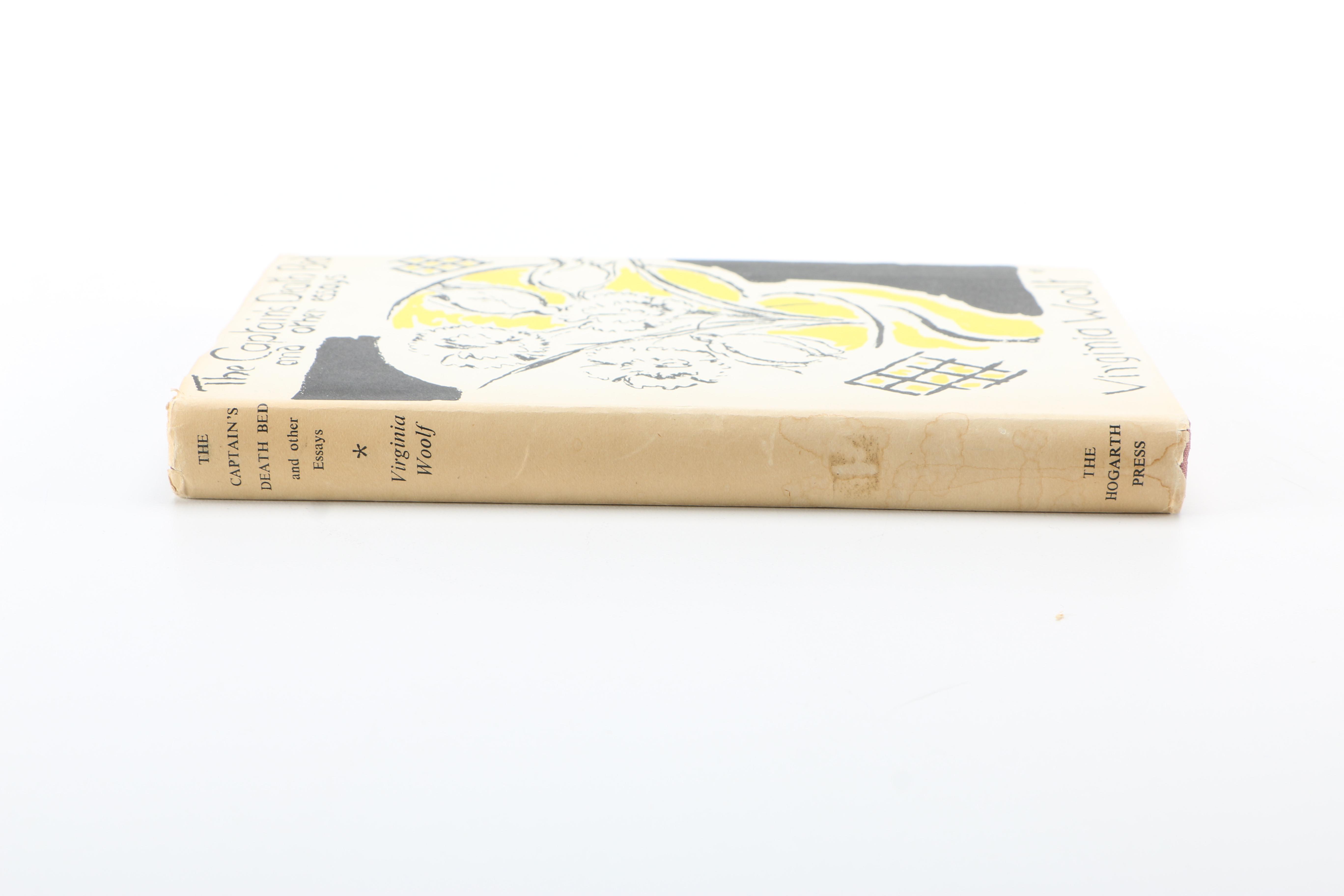 1950 First English Edition of "The Captain's Death Bed and Other Essays" by Virginia Woolf
