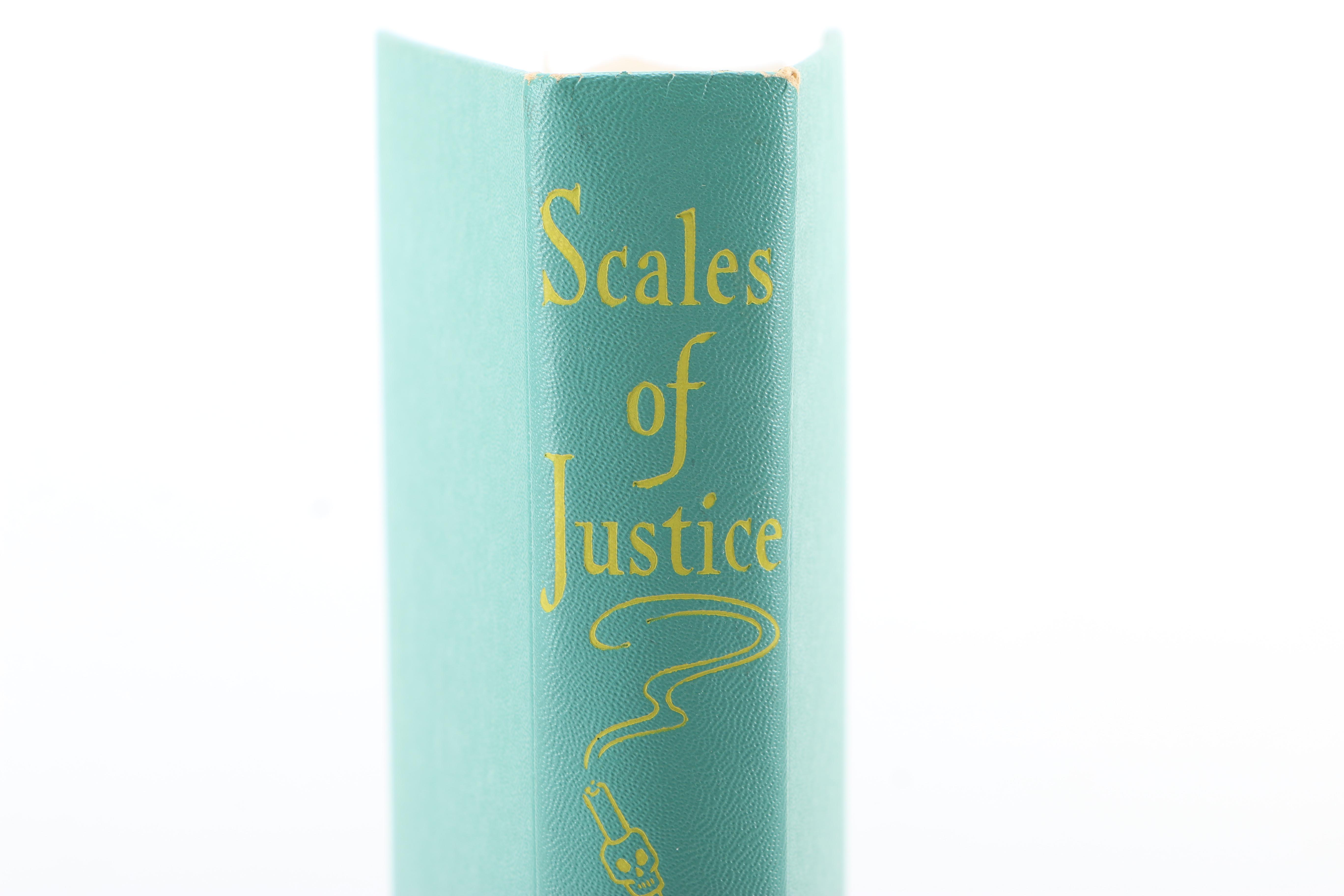1955 First Edition "Scales of Justice" by Ngiao Marsh