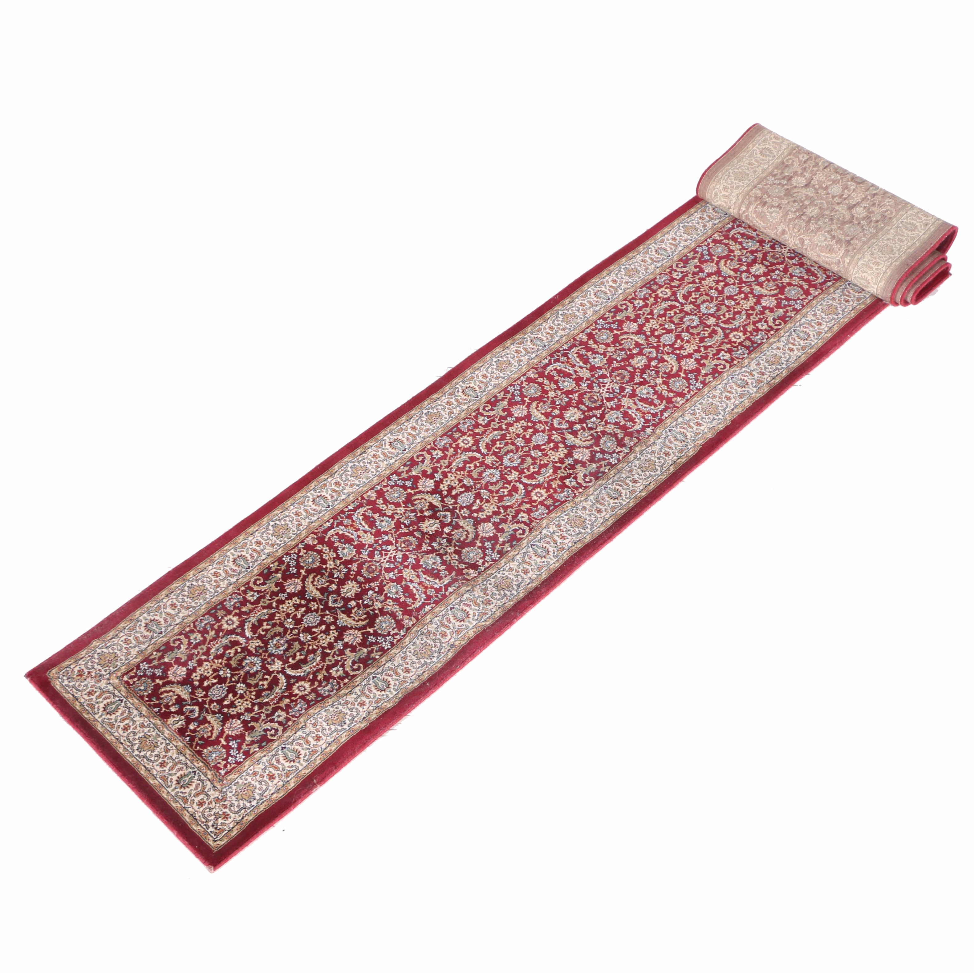 Machine Woven Persian-Style Carpet Runner