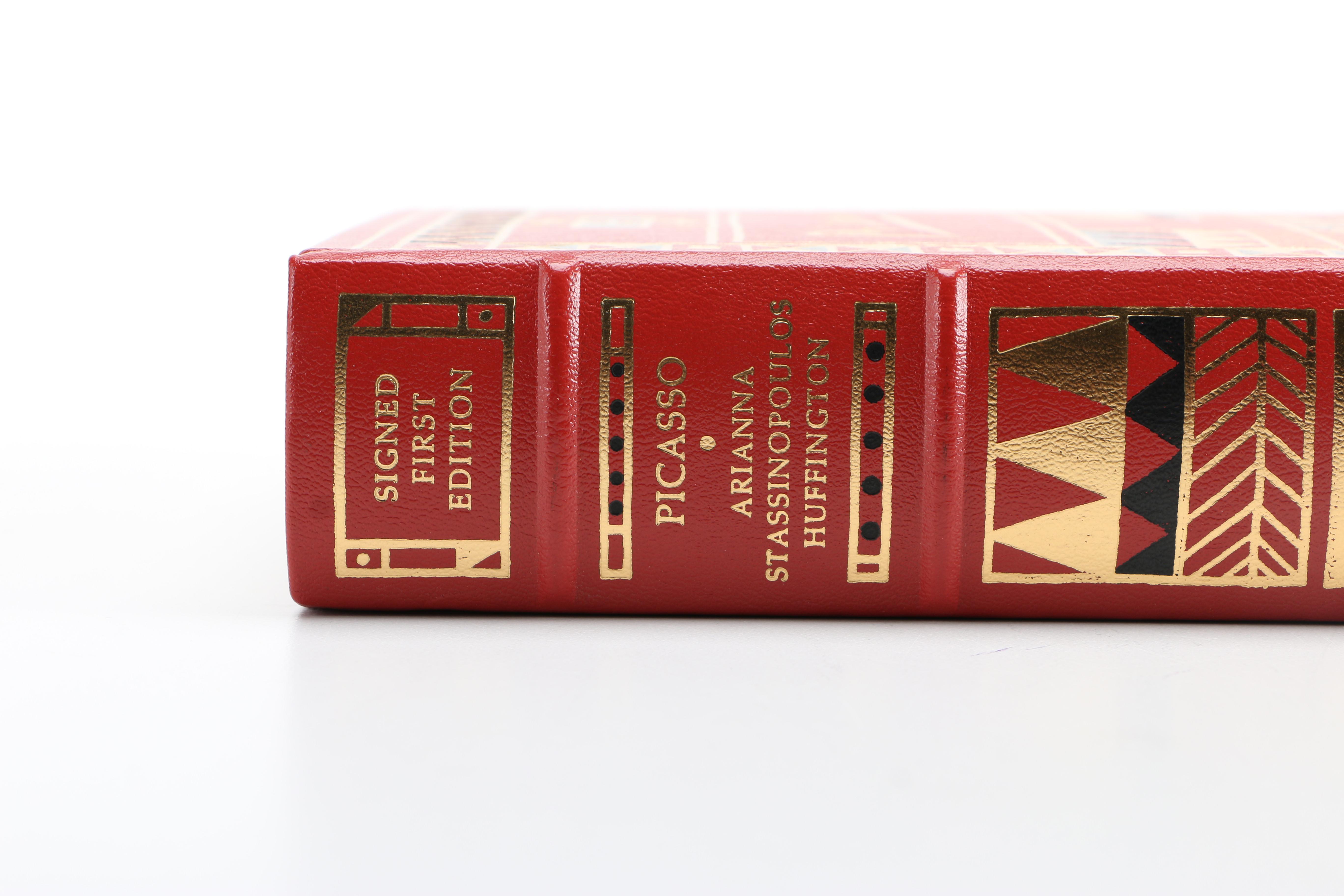 Signed Limited First Edition "Picasso, Creator and Destroyer" by Arianna Huffington