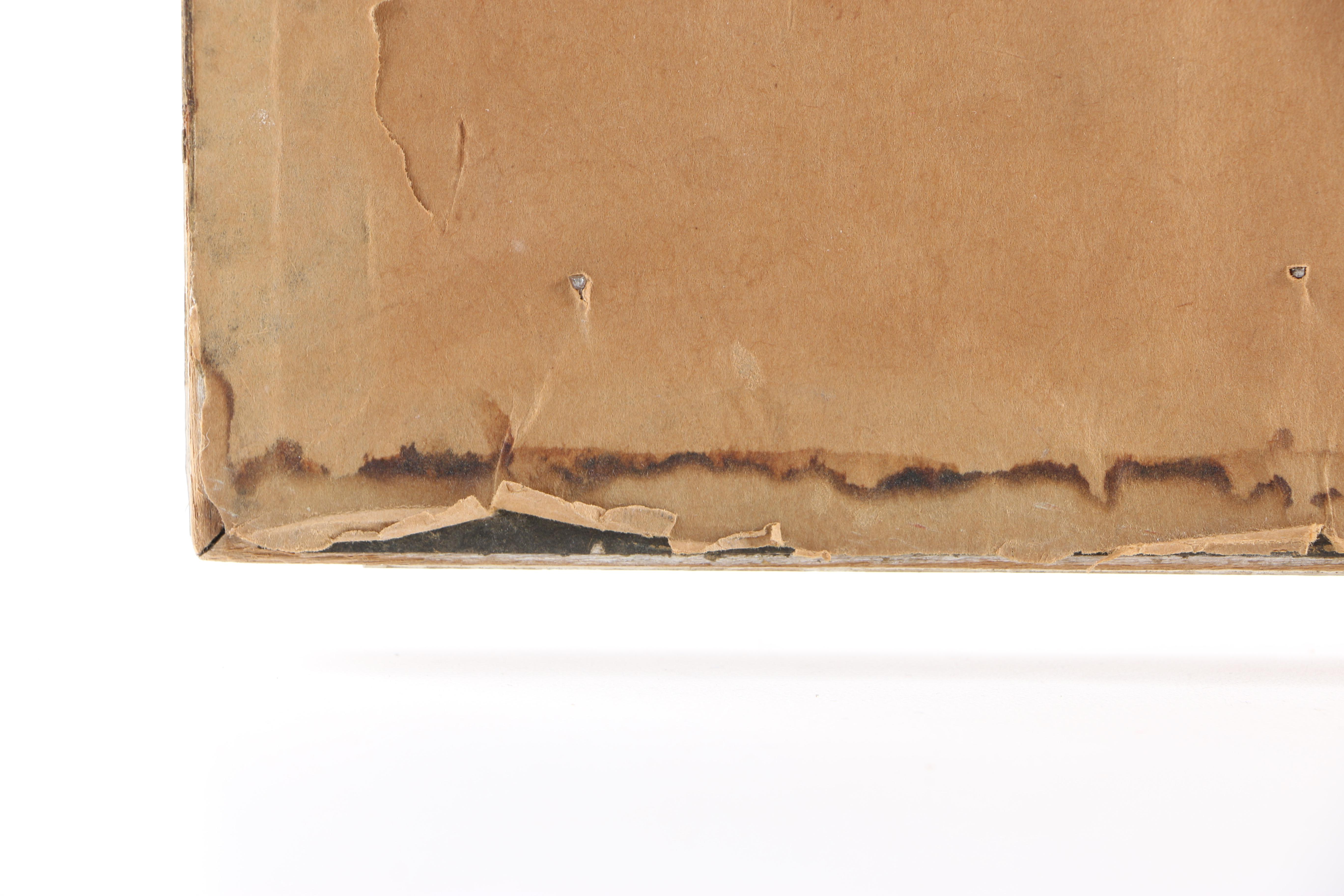 Late Victorian Framed Embroidery of Daisy Arrangement