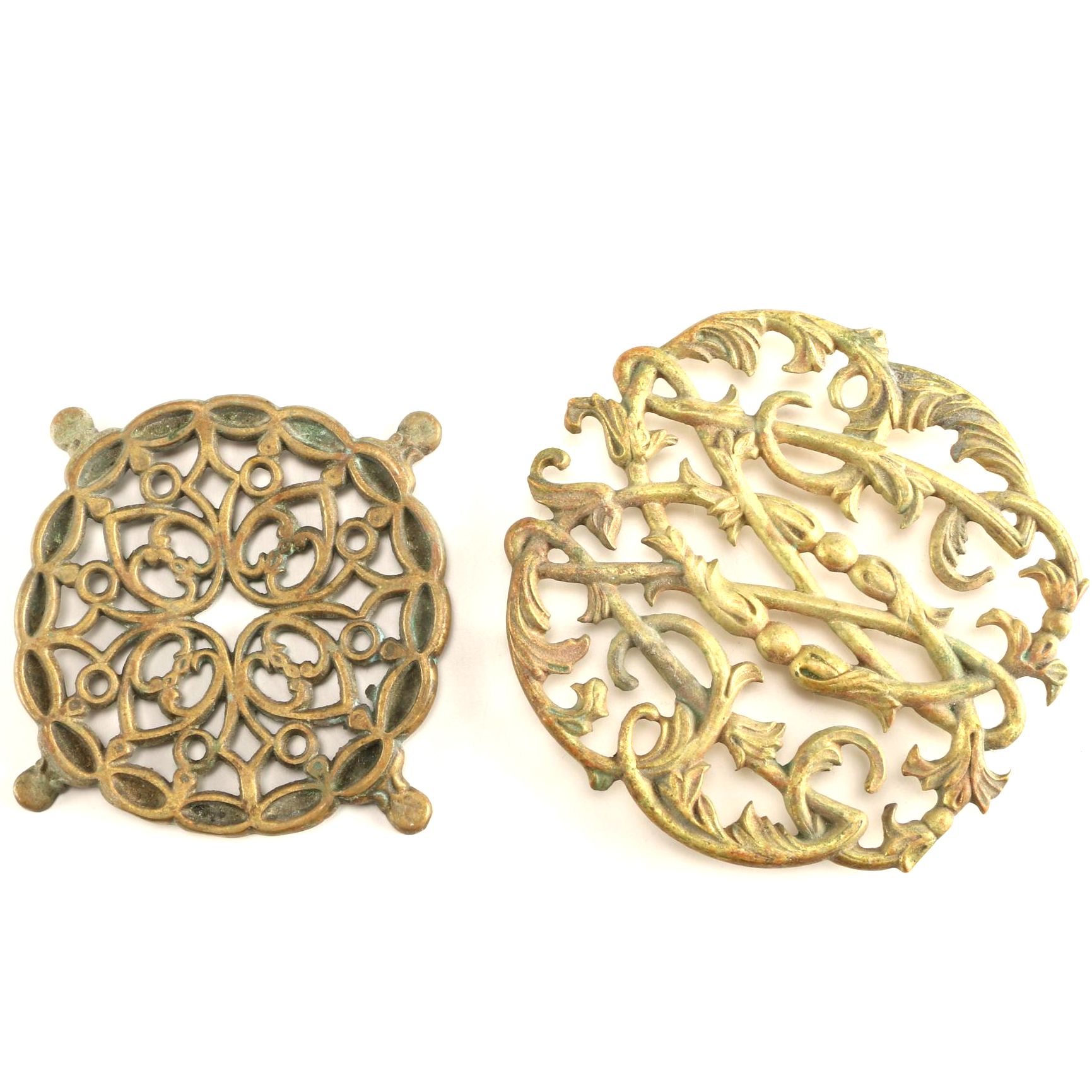 Brass Trivets Including Colonial Williamsburg