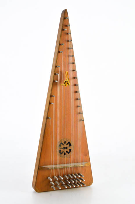 Fellenbaum Signed Bowed Psaltery and Case