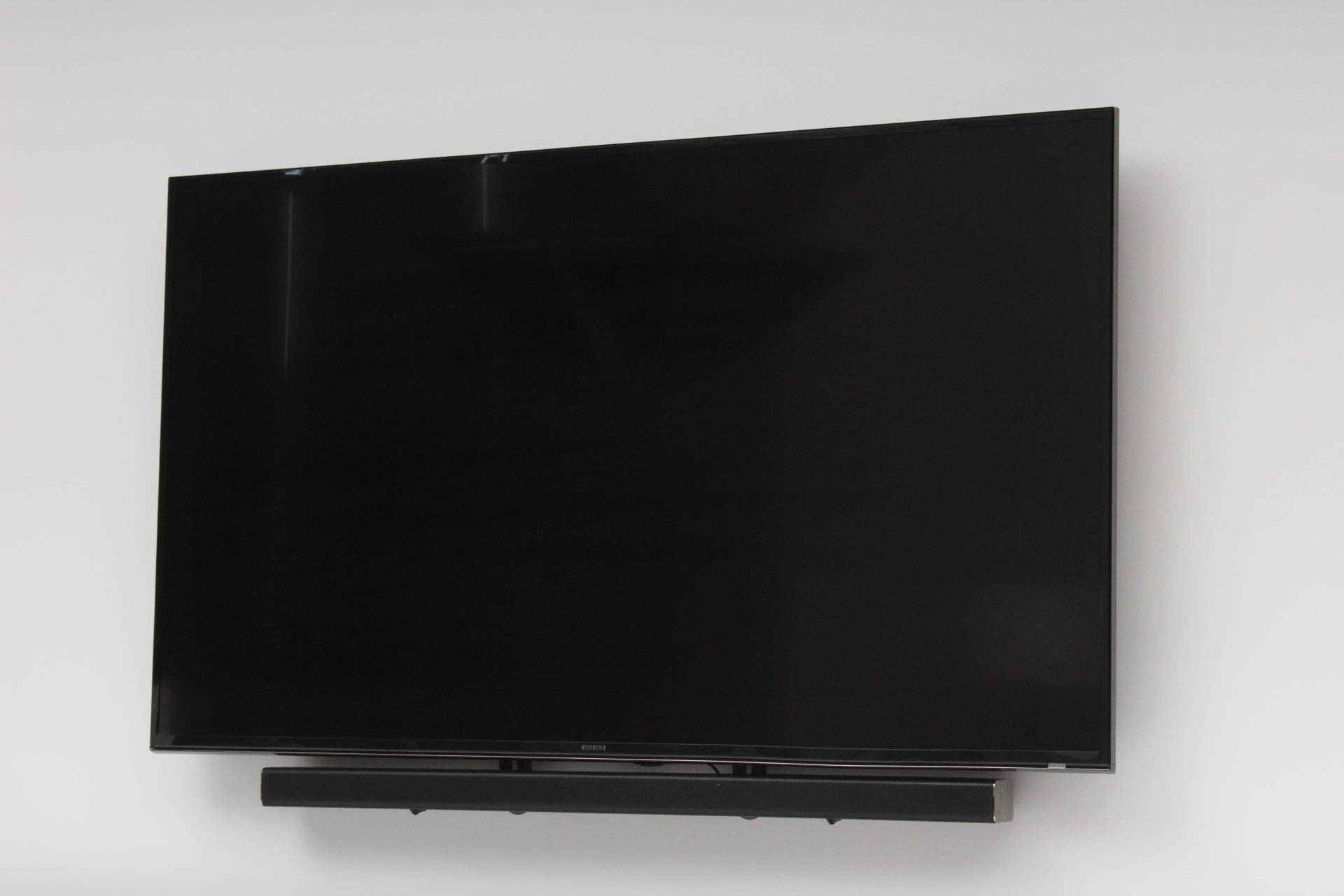 Samsung 55" 4K LED Television and Soundbar