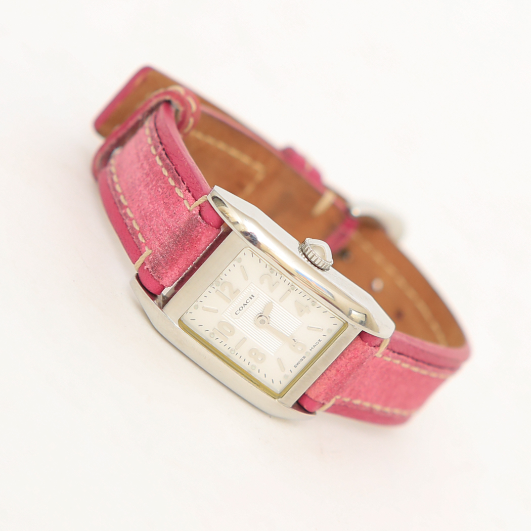 Geniune Leather Coach Watch
