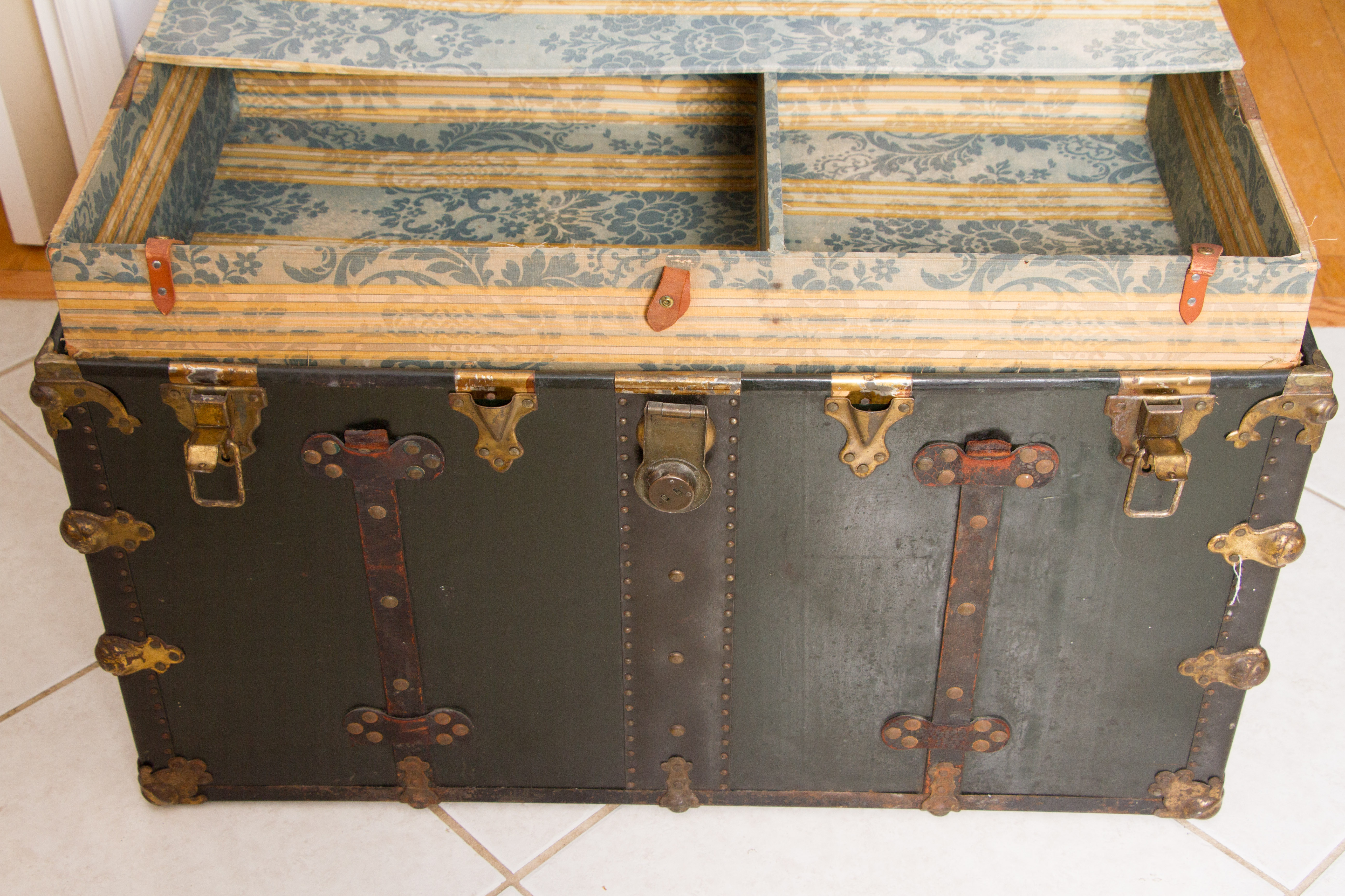 Antique Steamer Trunk
