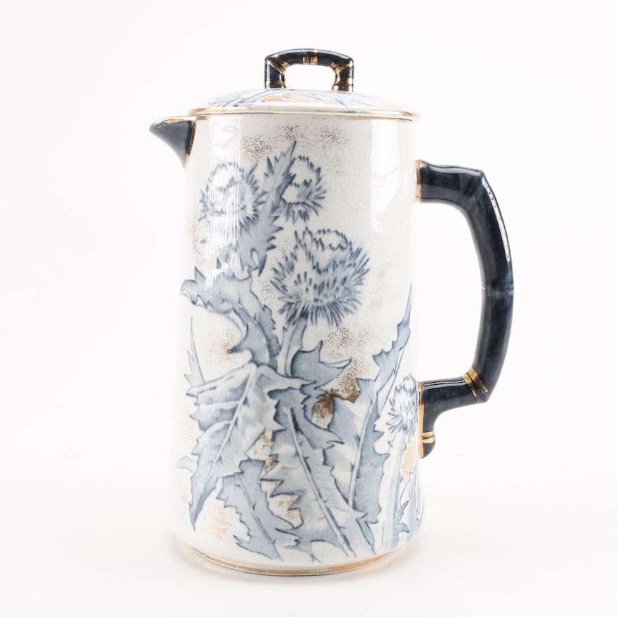 Burroughs & Mountford Floral Pitcher