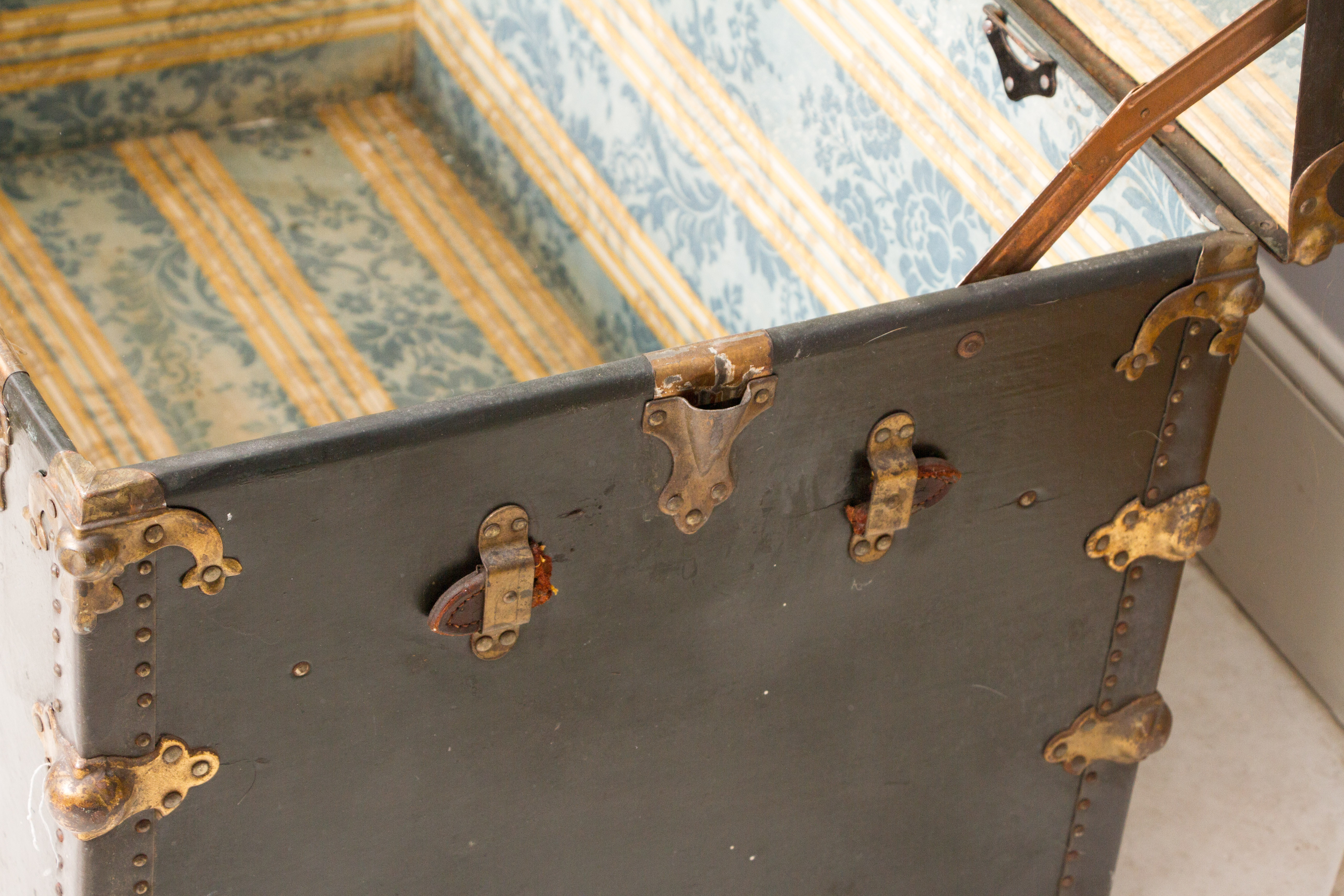 Antique Steamer Trunk