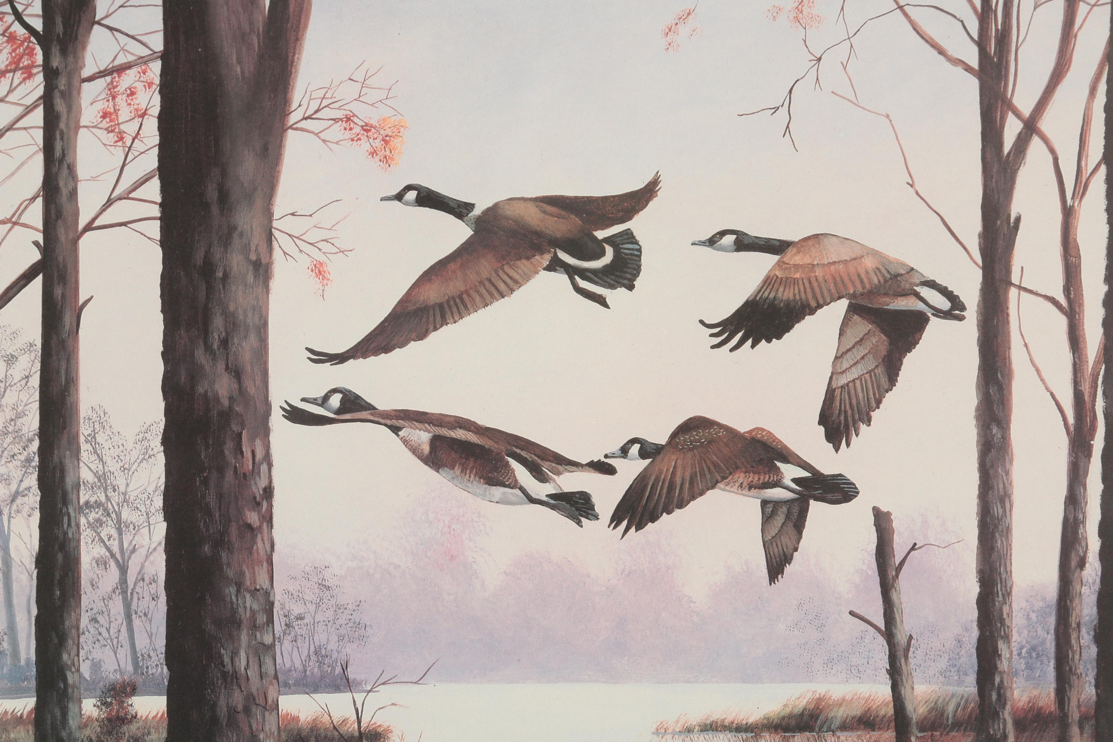 Bill Pendergrass Offset Lithographs From "Wildlife Conservation Series"