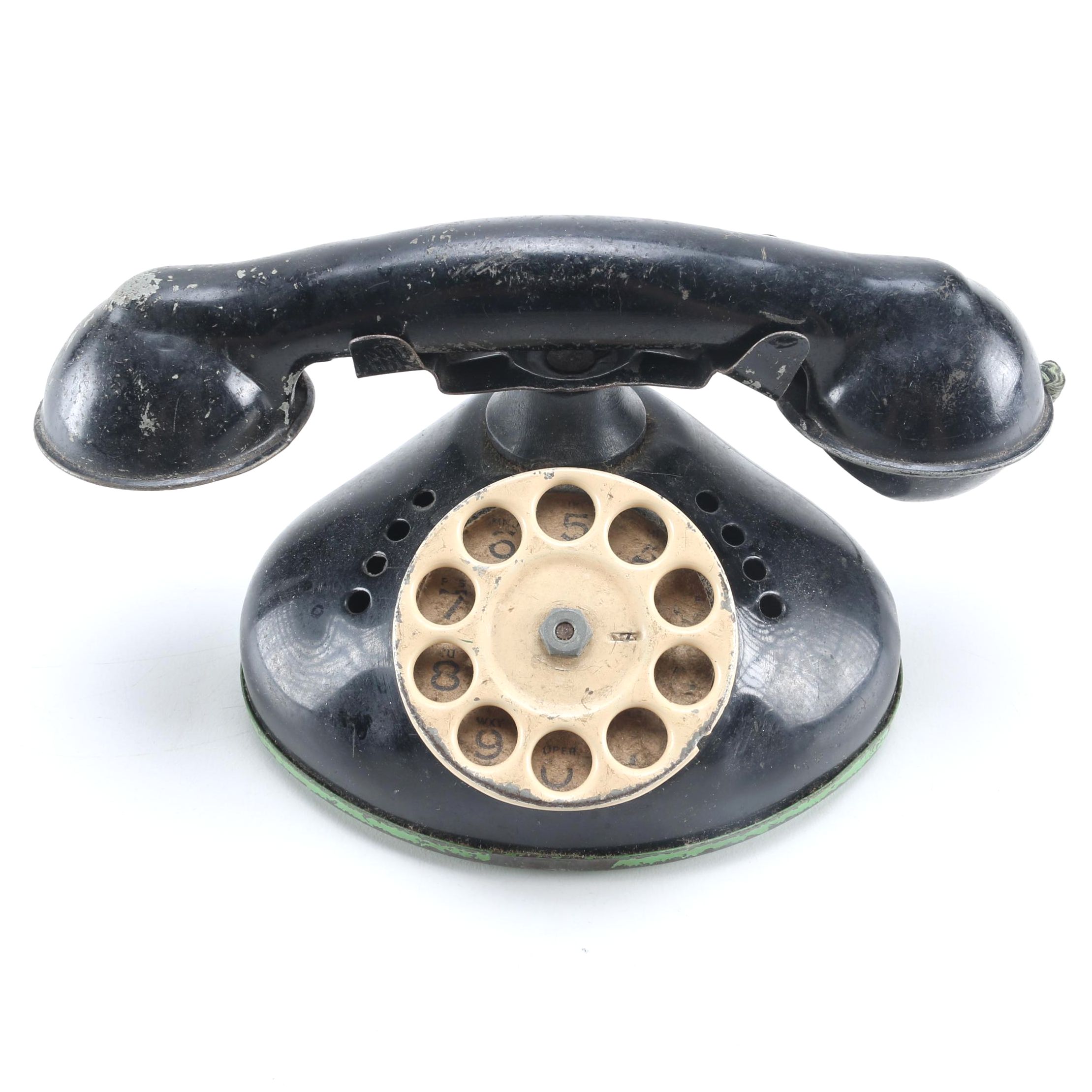 Antique Toy Rotary Phone