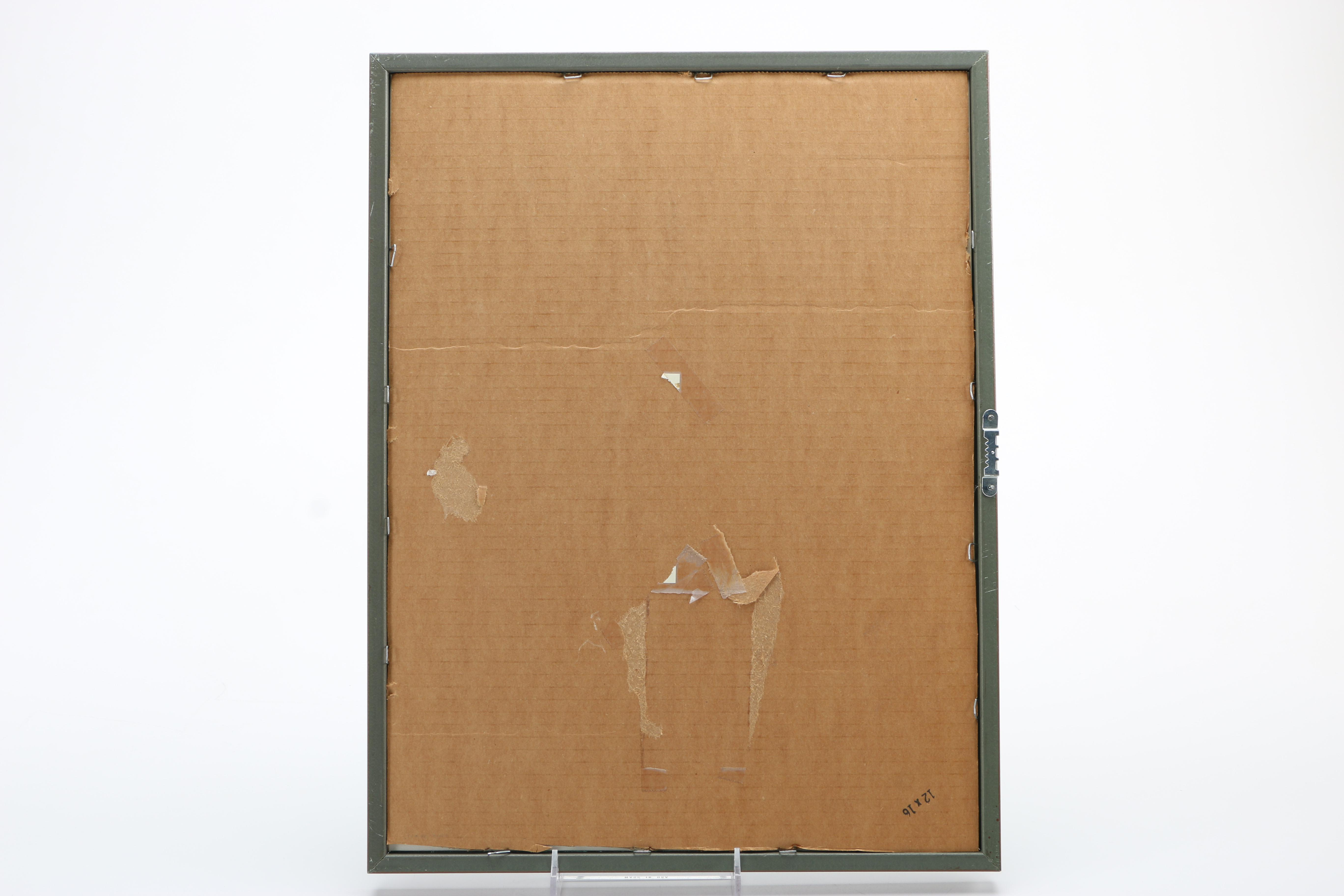 Signed Brooks Robinson picture and 1969-1970 Team Poster