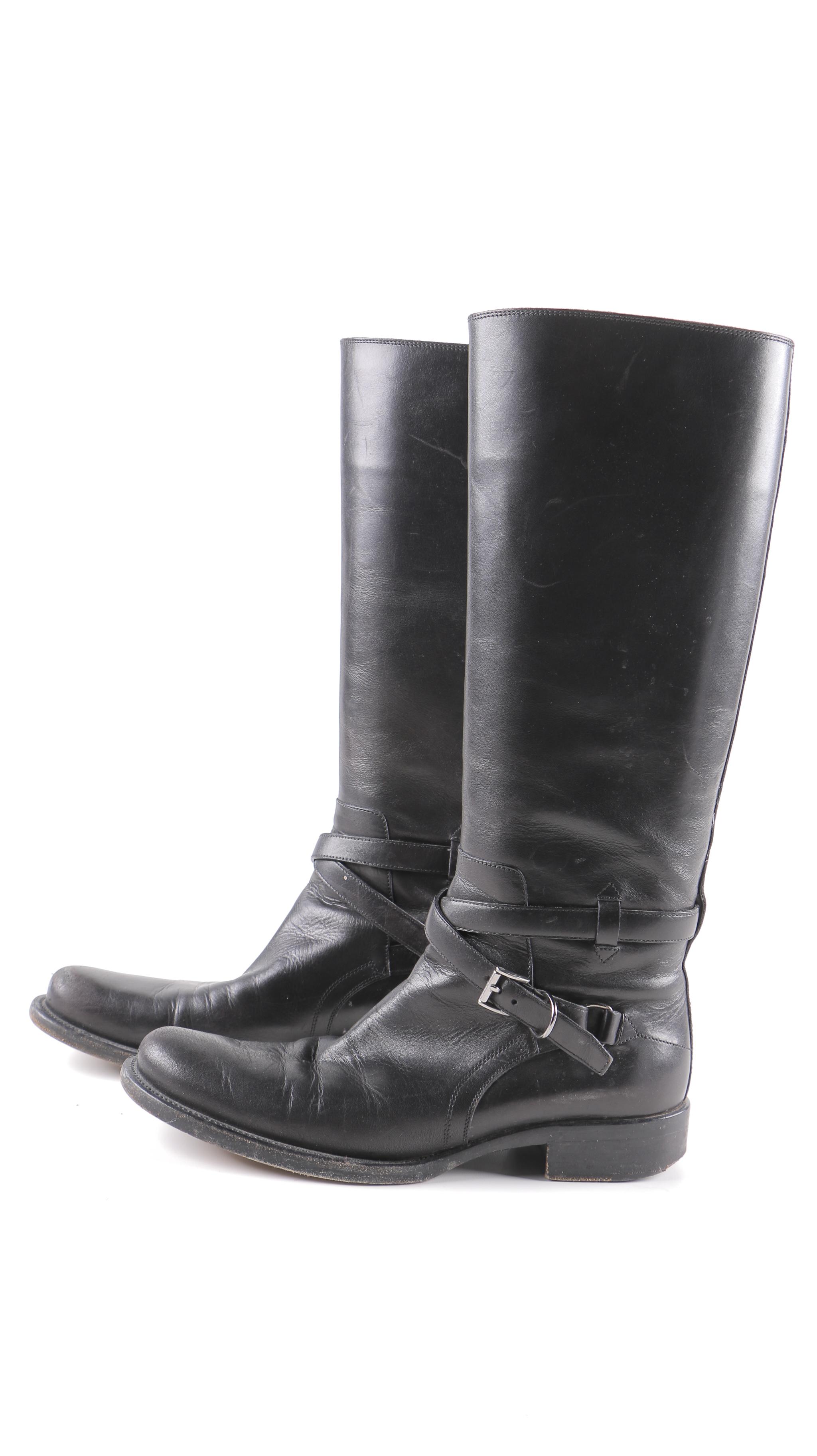Prada Leather Boots