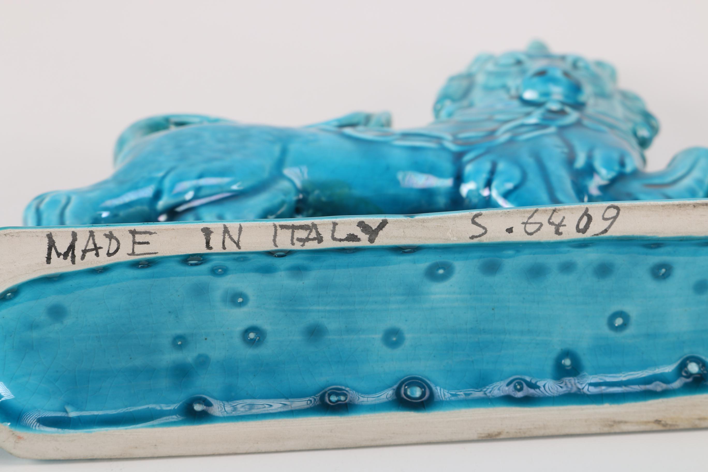 Italian Pottery Unicorn Figurine