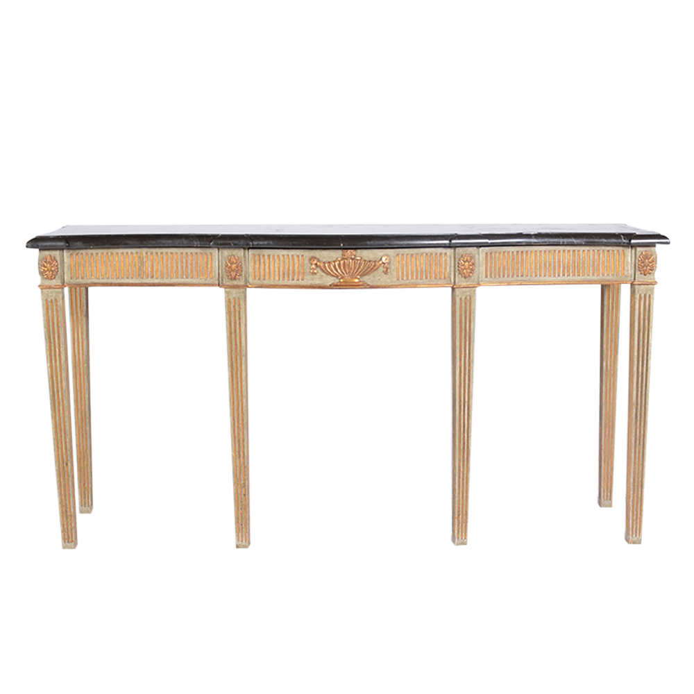 Vintage Neoclassical Style Console Table
