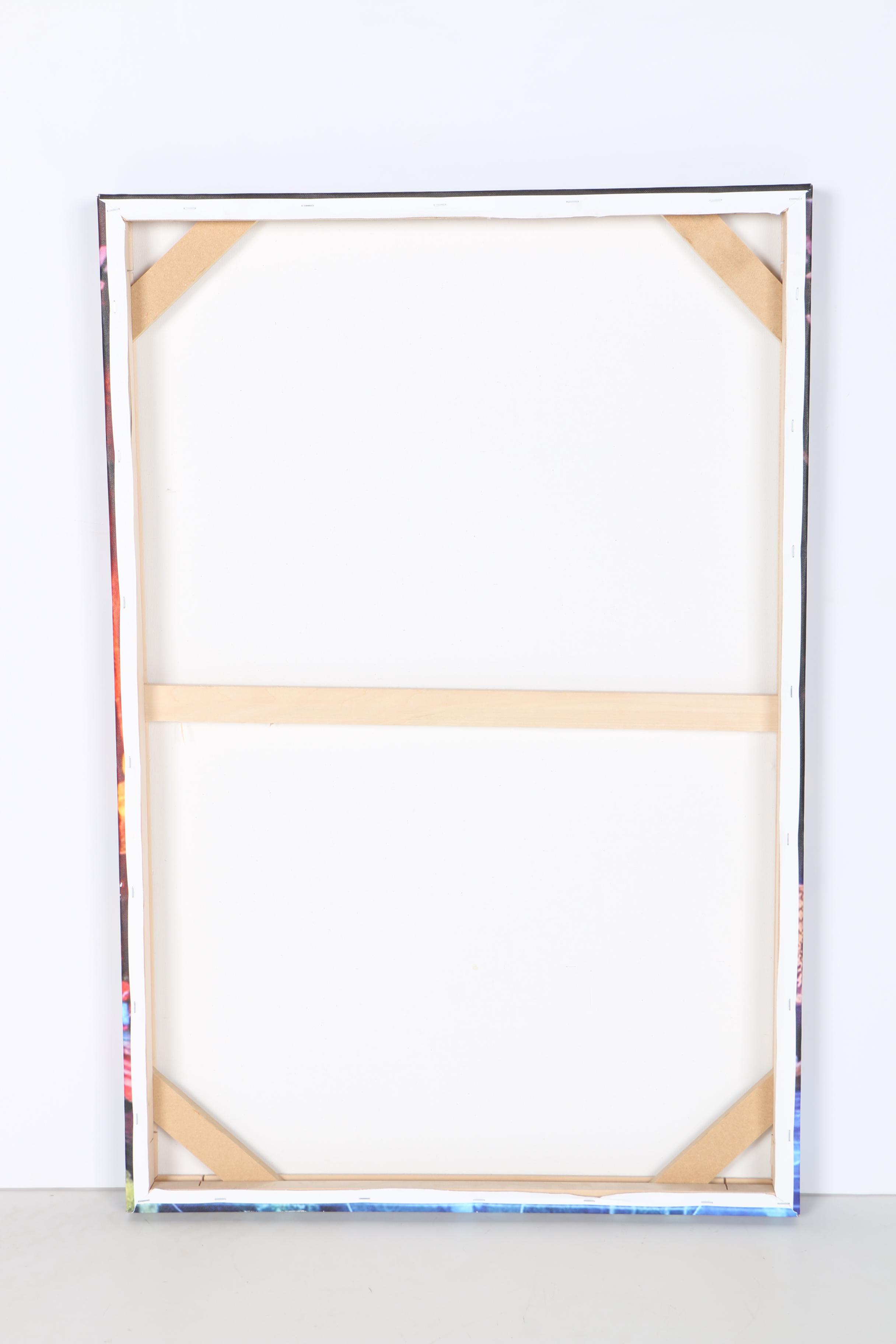 Giclée on Canvas of an Ornately Decorated Buddhist Temple